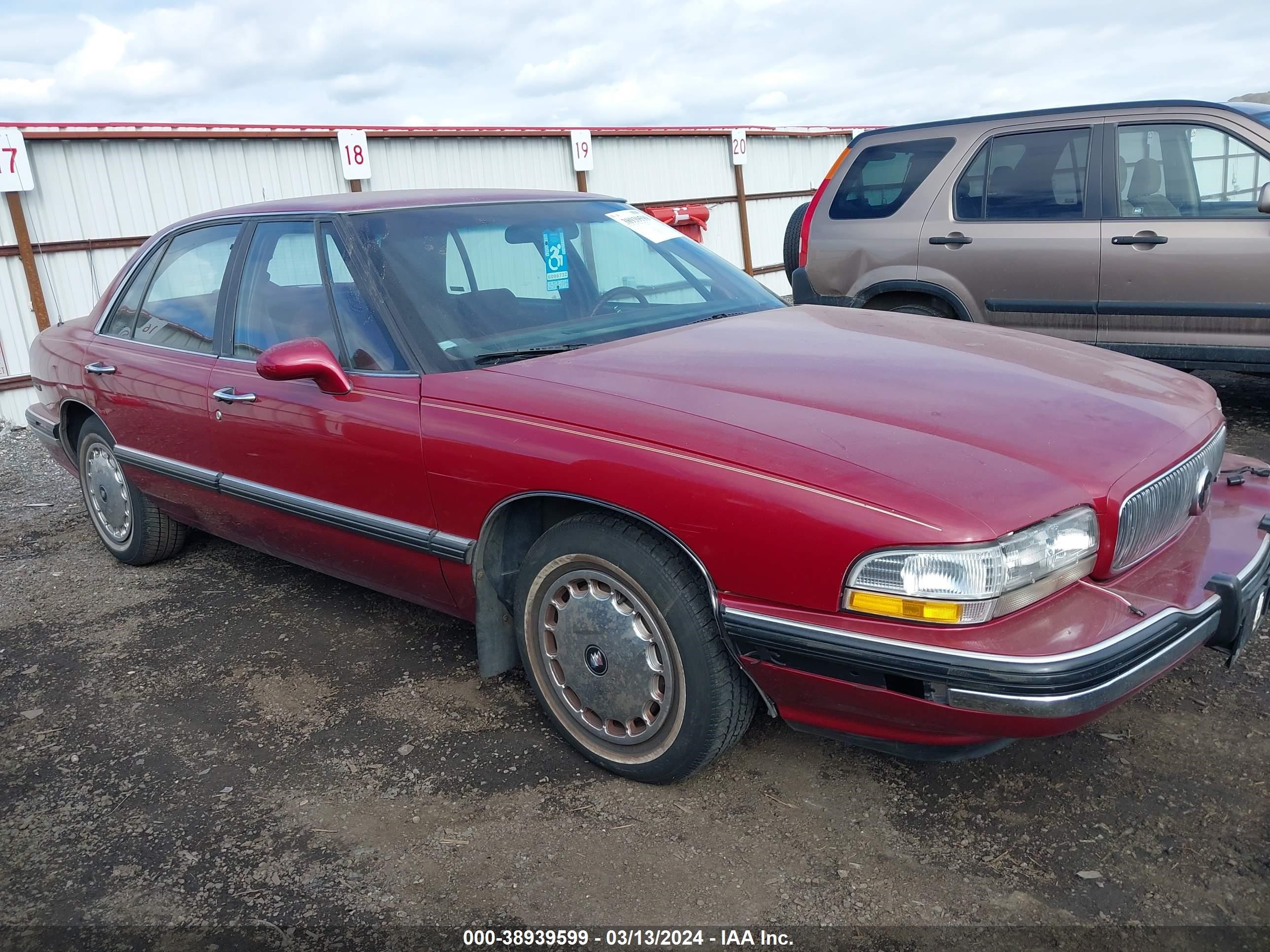 BUICK LESABRE CU 1992 1g4hp53l2nh483612