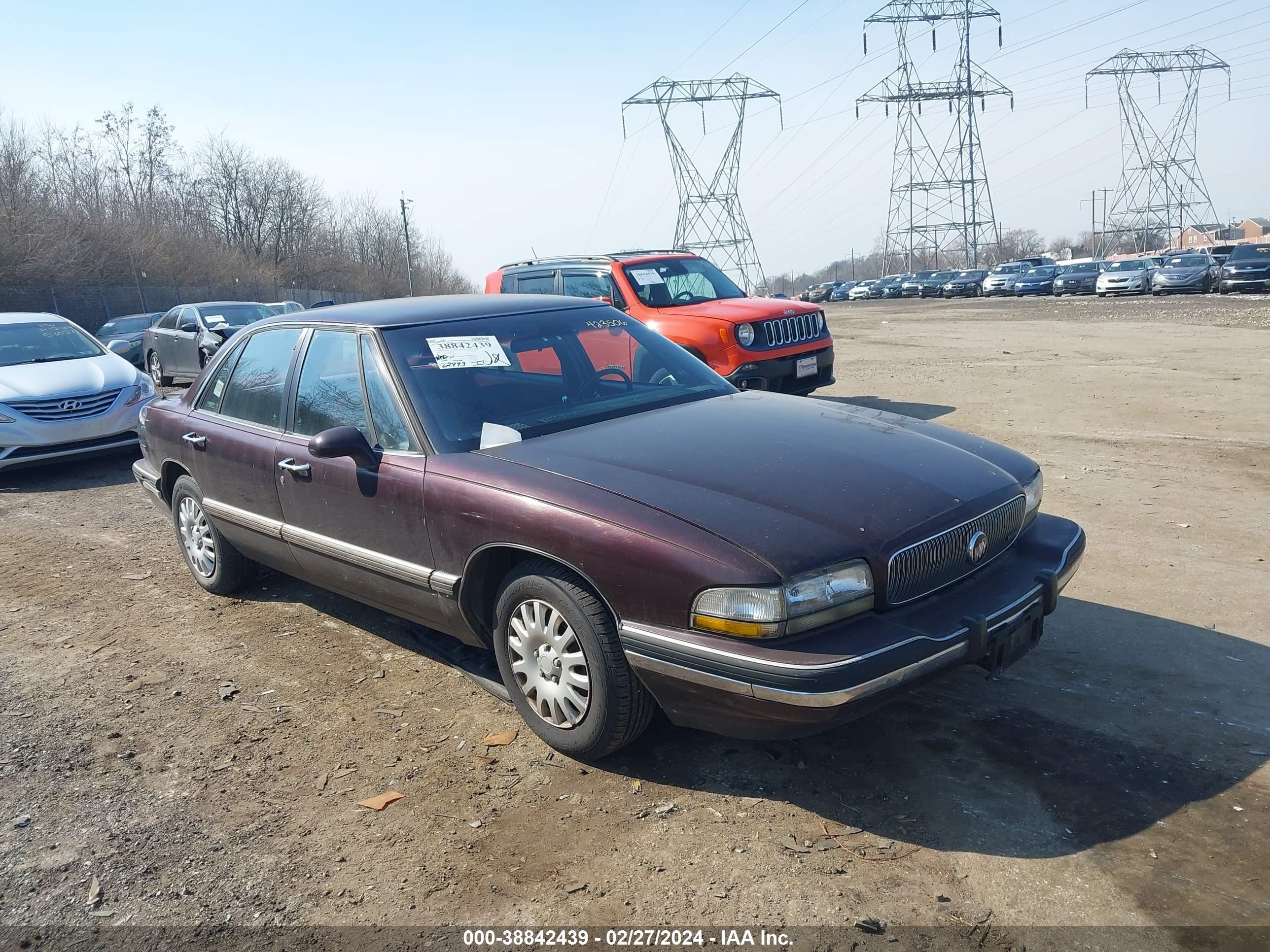 BUICK LESABRE 1993 1g4hp53l7ph423506