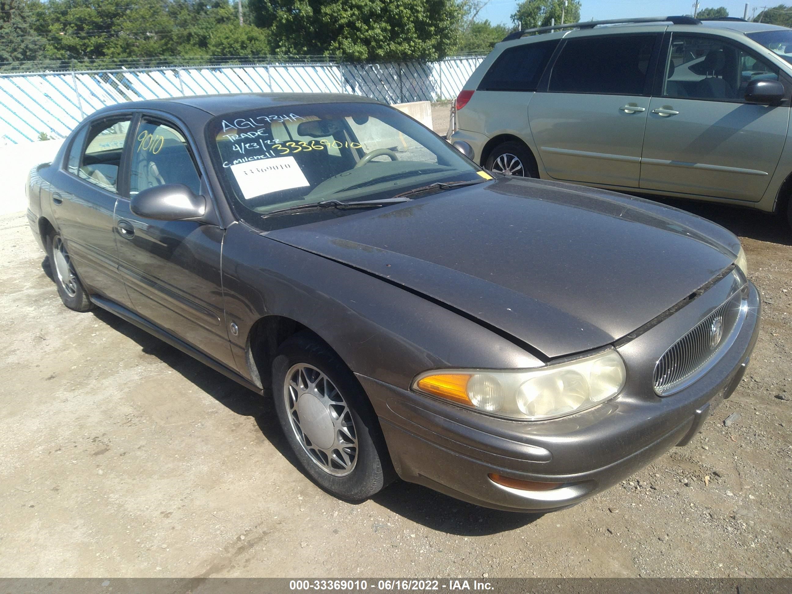 BUICK LESABRE 2003 1g4hp54k93u176366