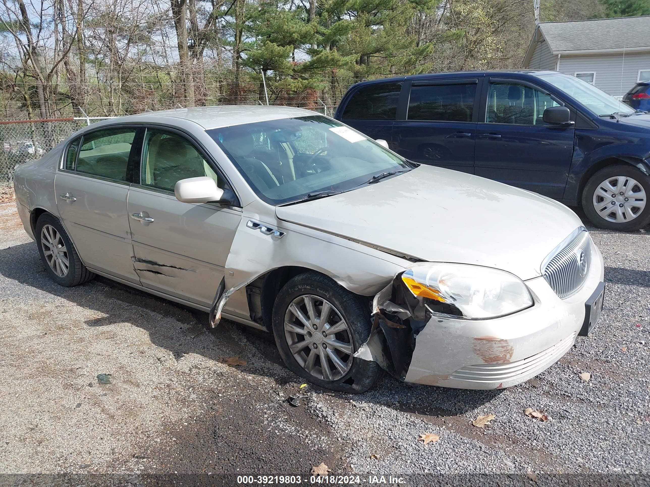 BUICK LUCERNE 2009 1g4hp57179u107350