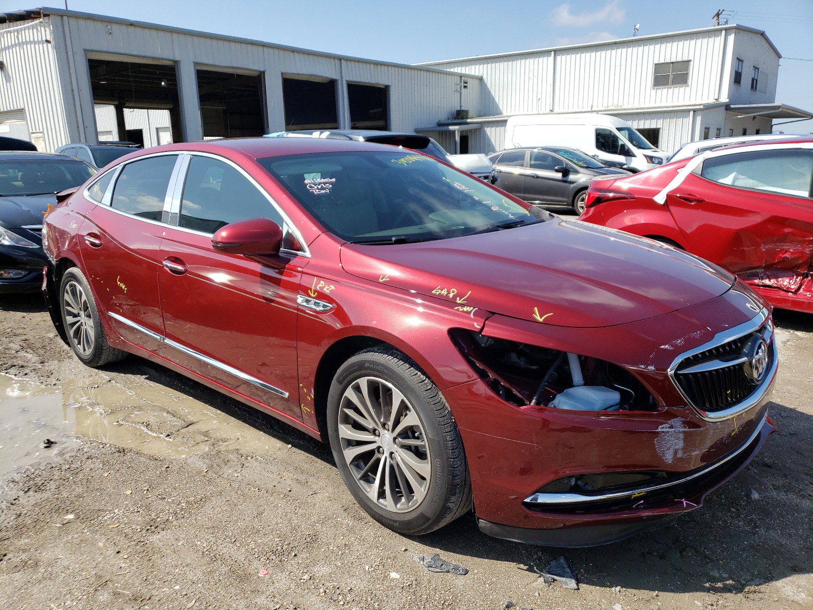 BUICK LACROSSE P 2017 1g4zn5ss6hu144933