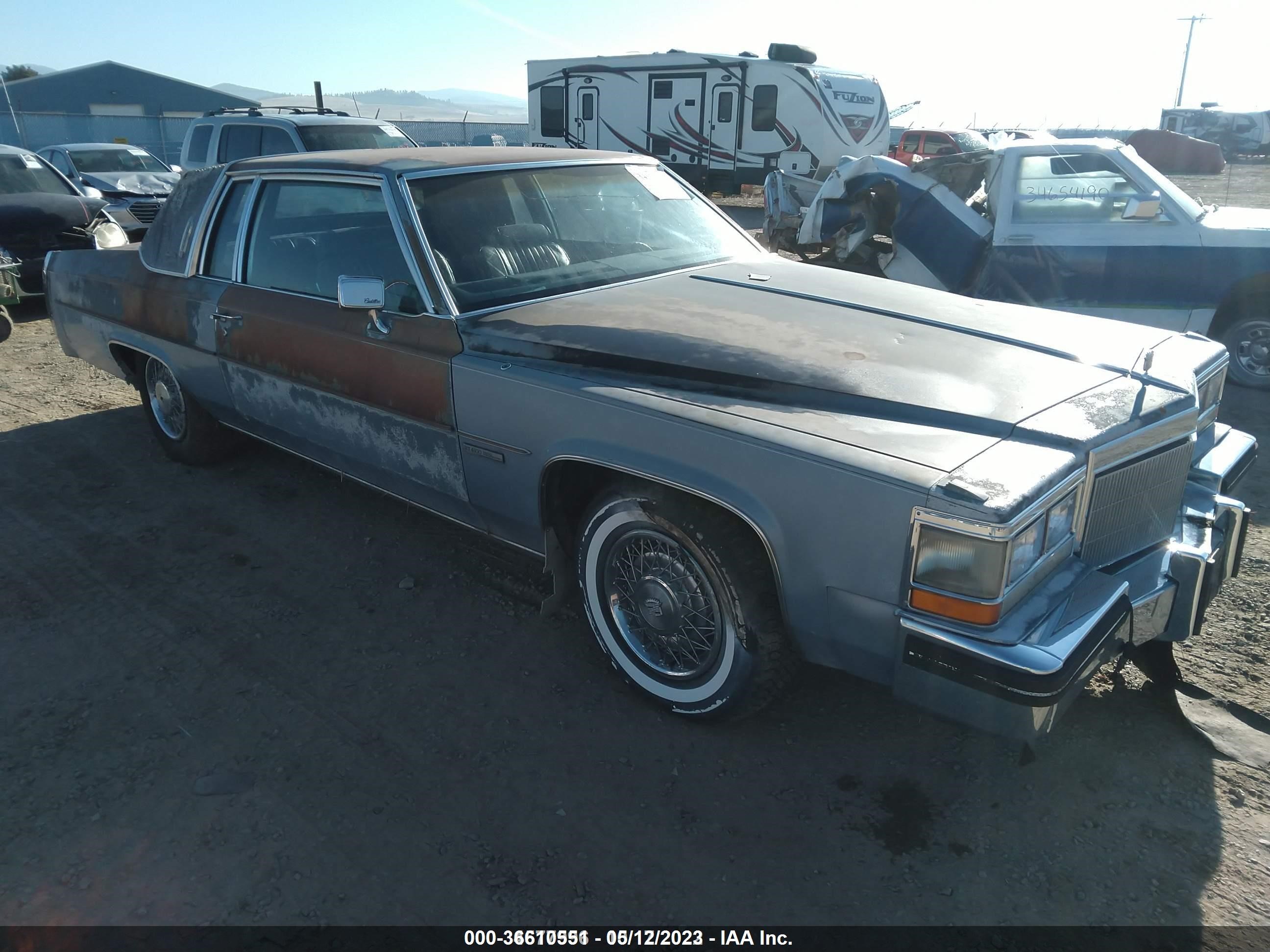 CADILLAC DE VILLE 1983 1g6ad4786d9101995