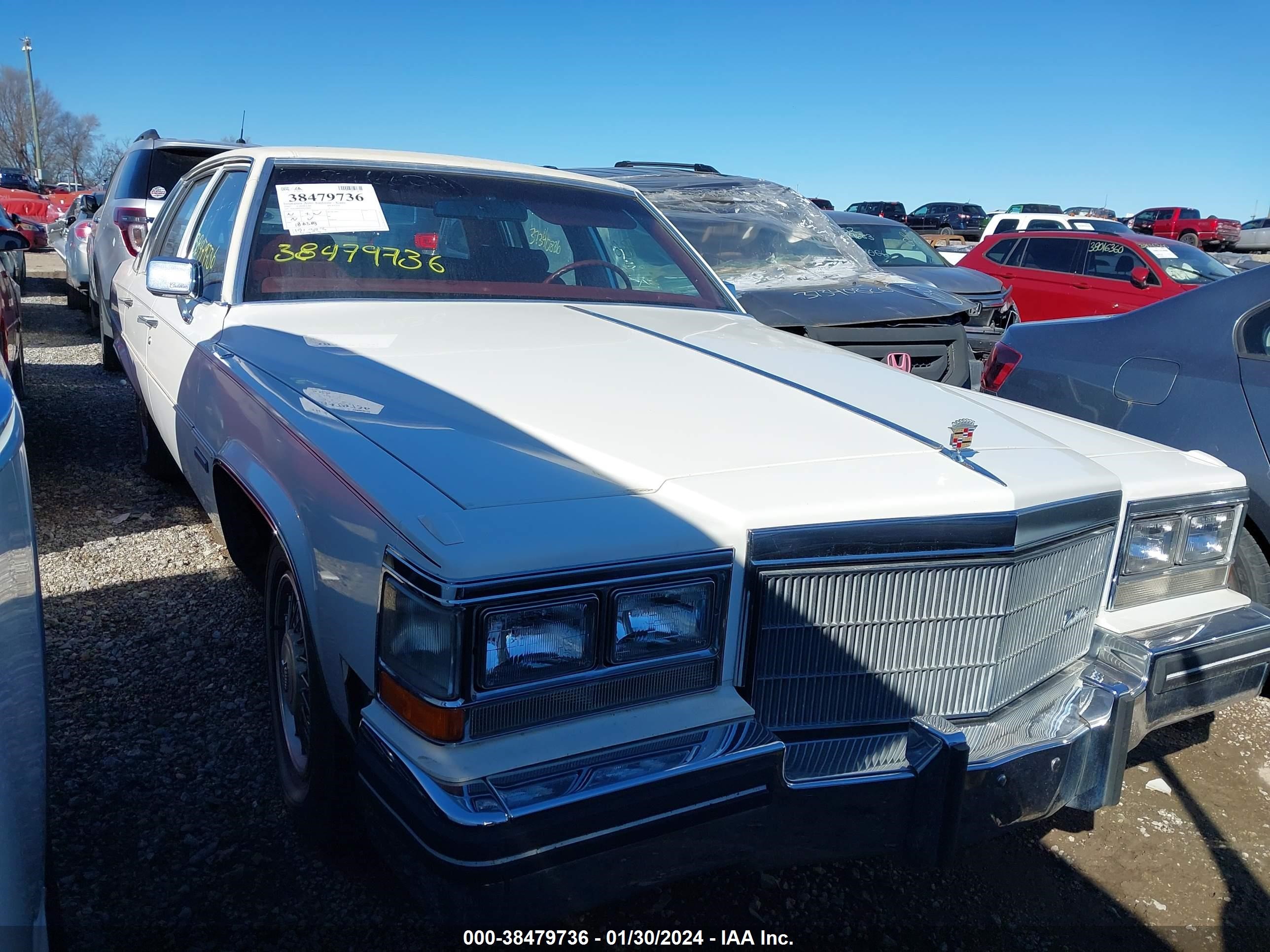 CADILLAC DE VILLE 1983 1g6ad6982d9259047