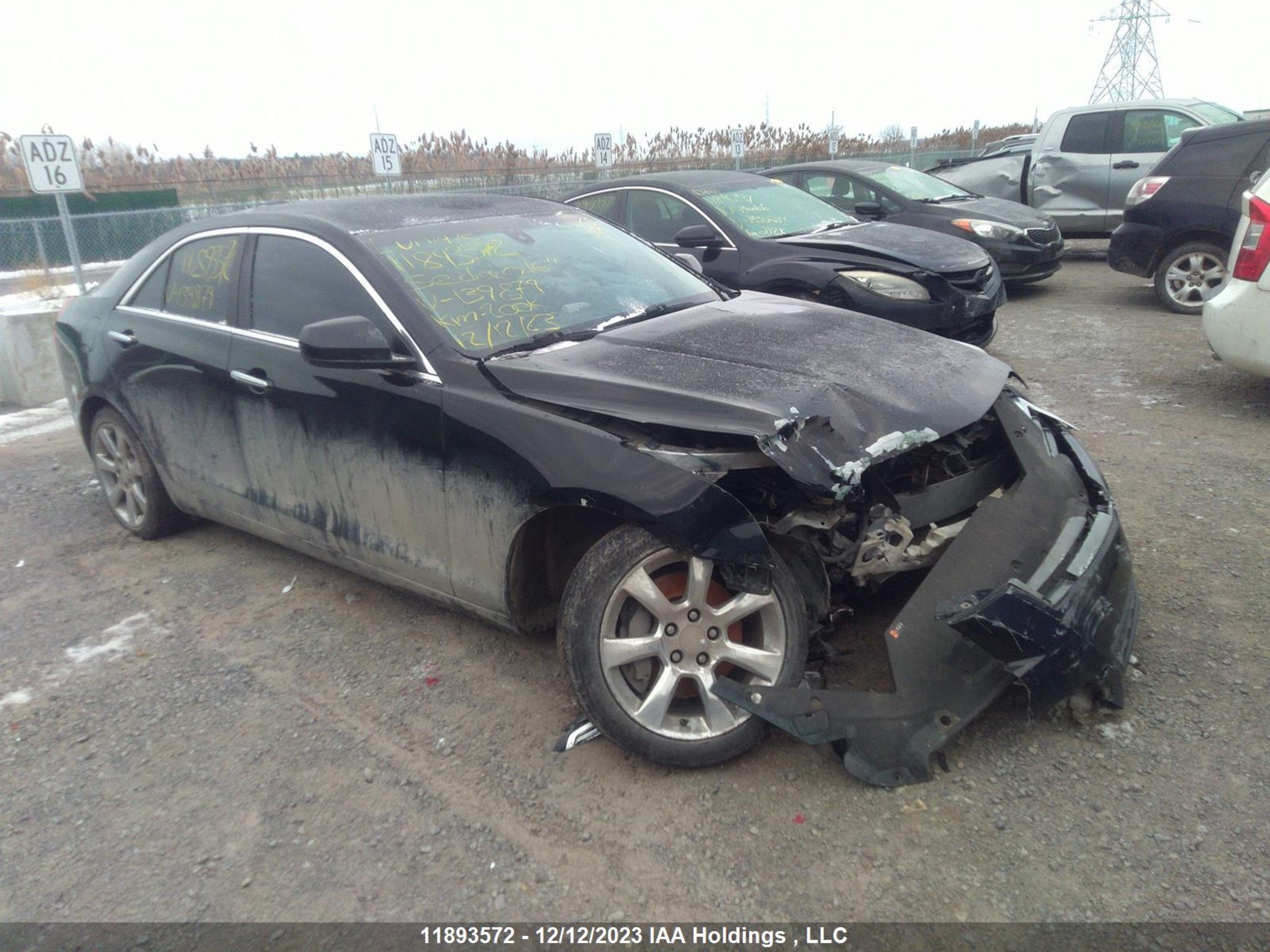 CADILLAC ATS 2016 1g6ag5rx4g0139879