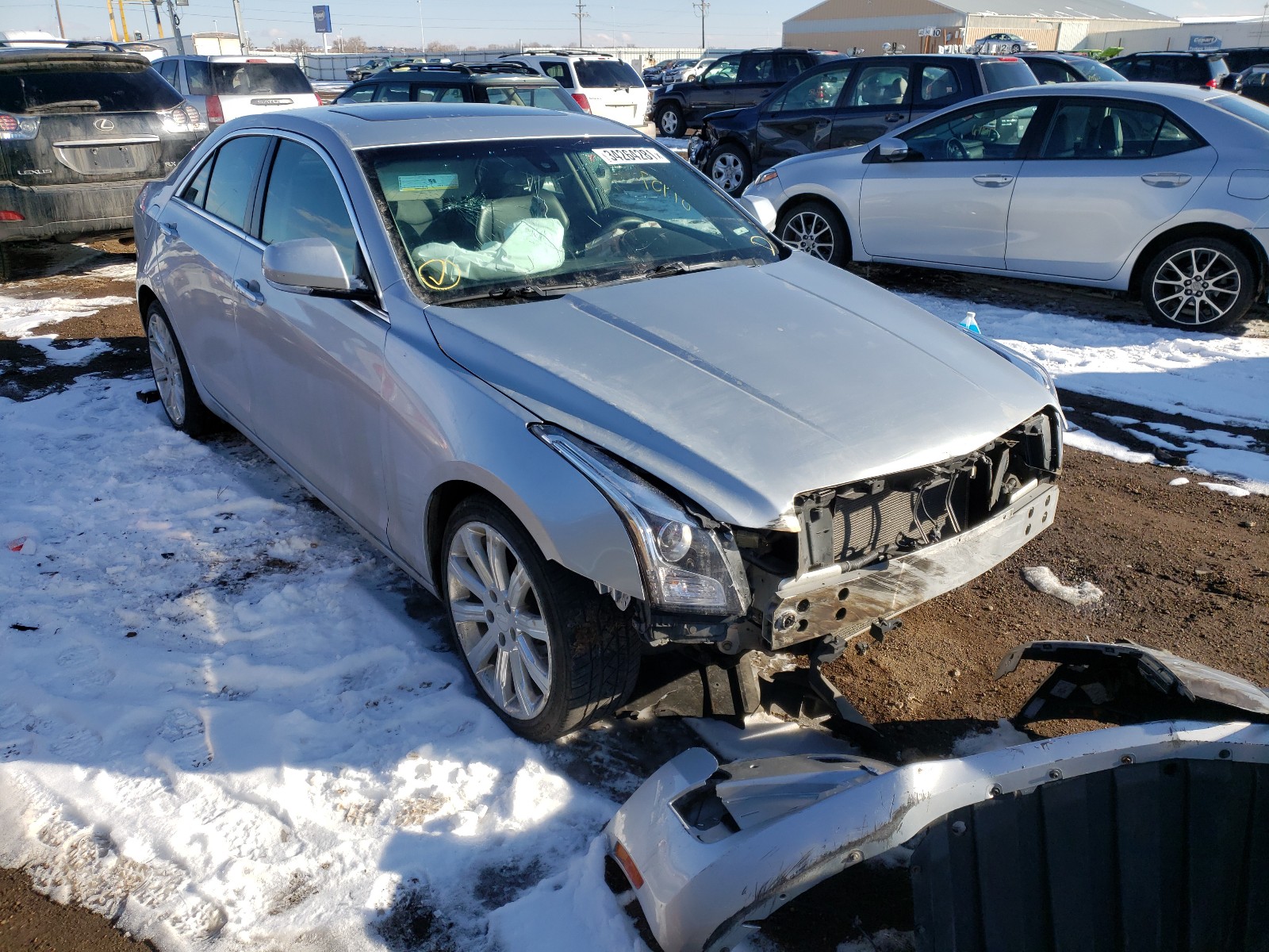 CADILLAC ATS LUXURY 2016 1g6ah5rx9g0110147