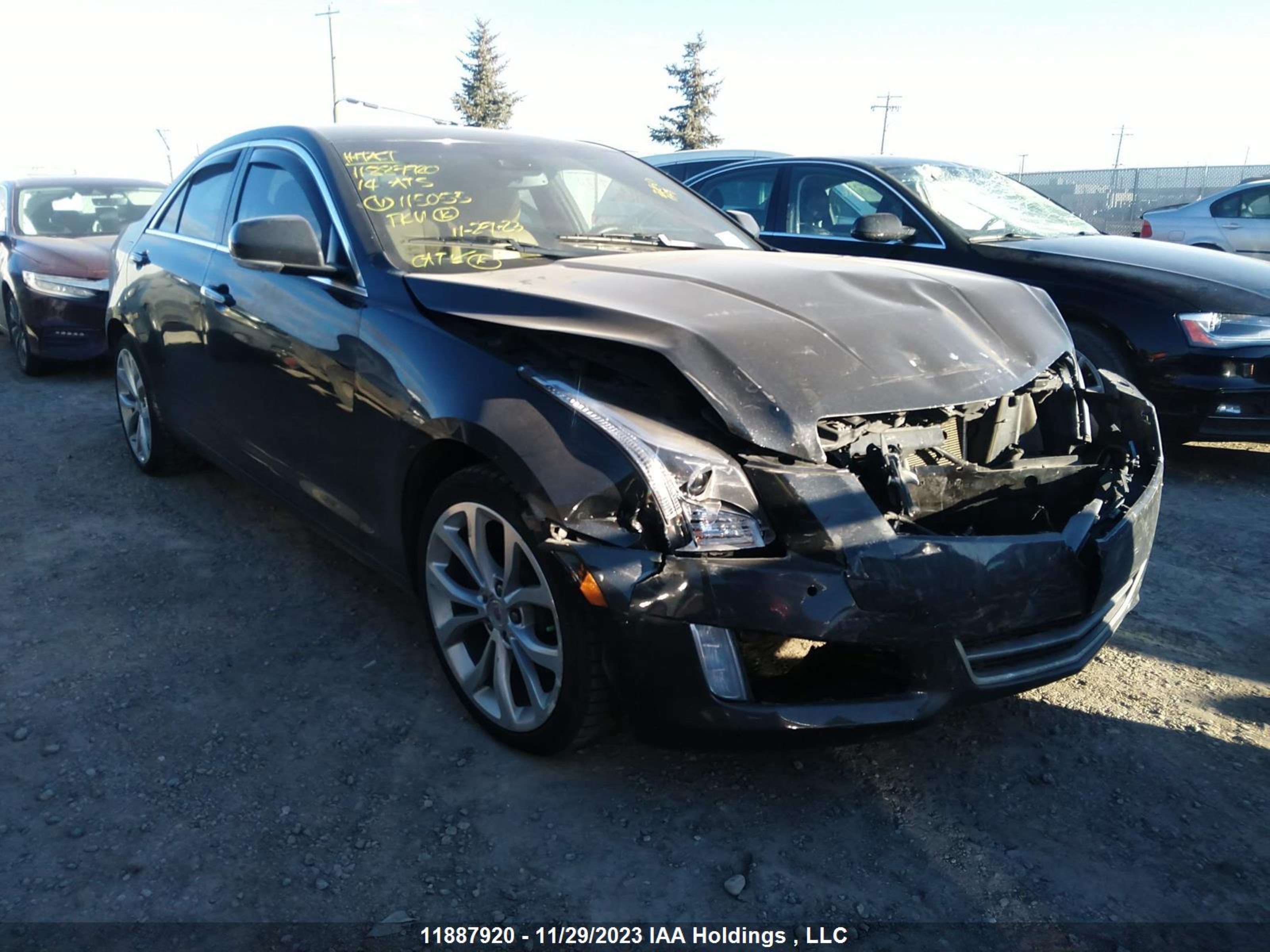 CADILLAC ATS 2014 1g6aj5s36e0115055