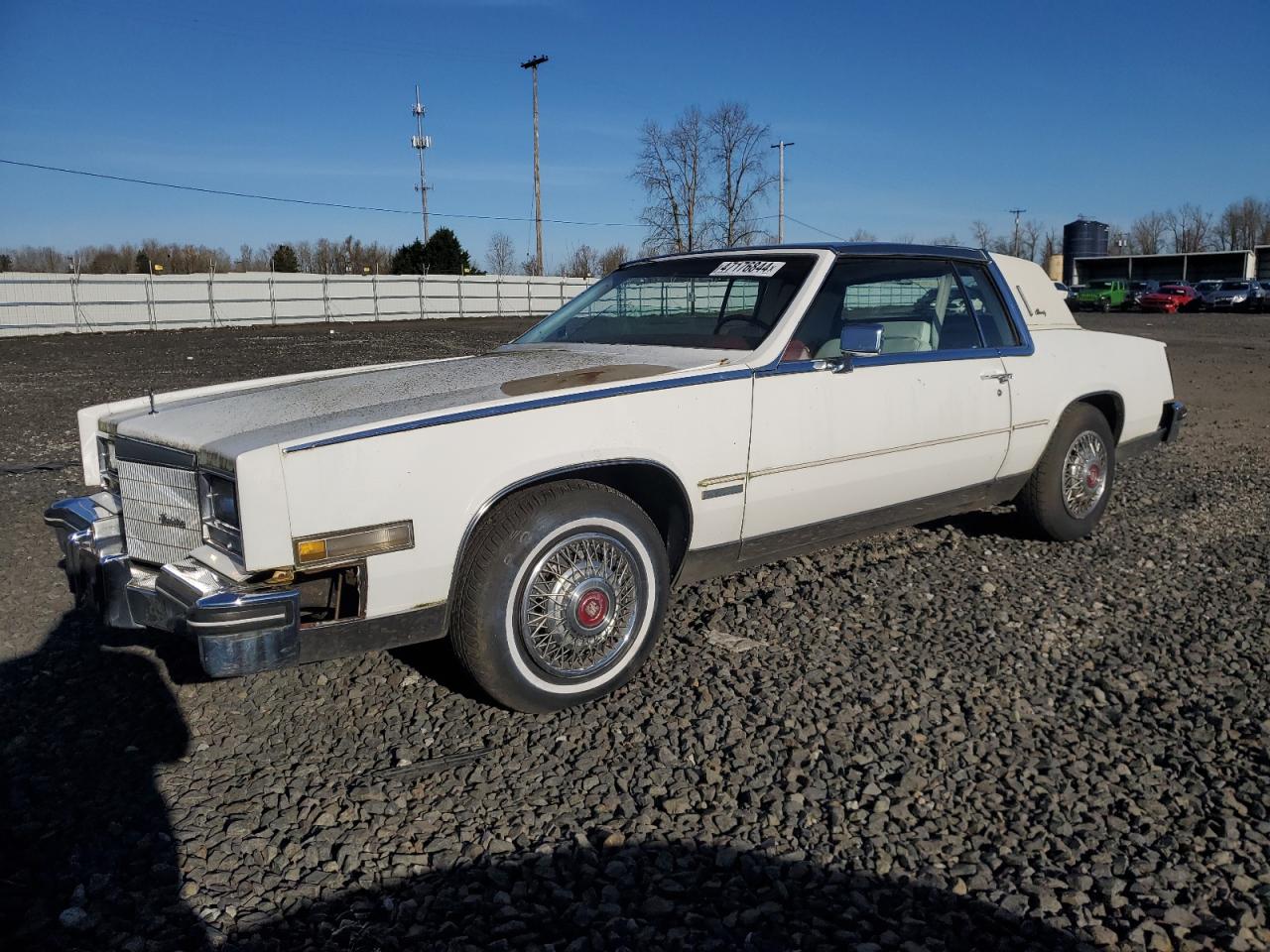 CADILLAC ELDORADO 1983 1g6al5784de644763