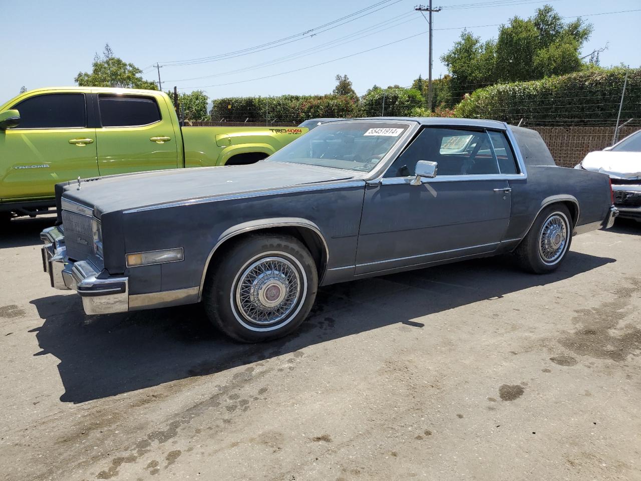 CADILLAC ELDORADO 1984 1g6al5786ee604332