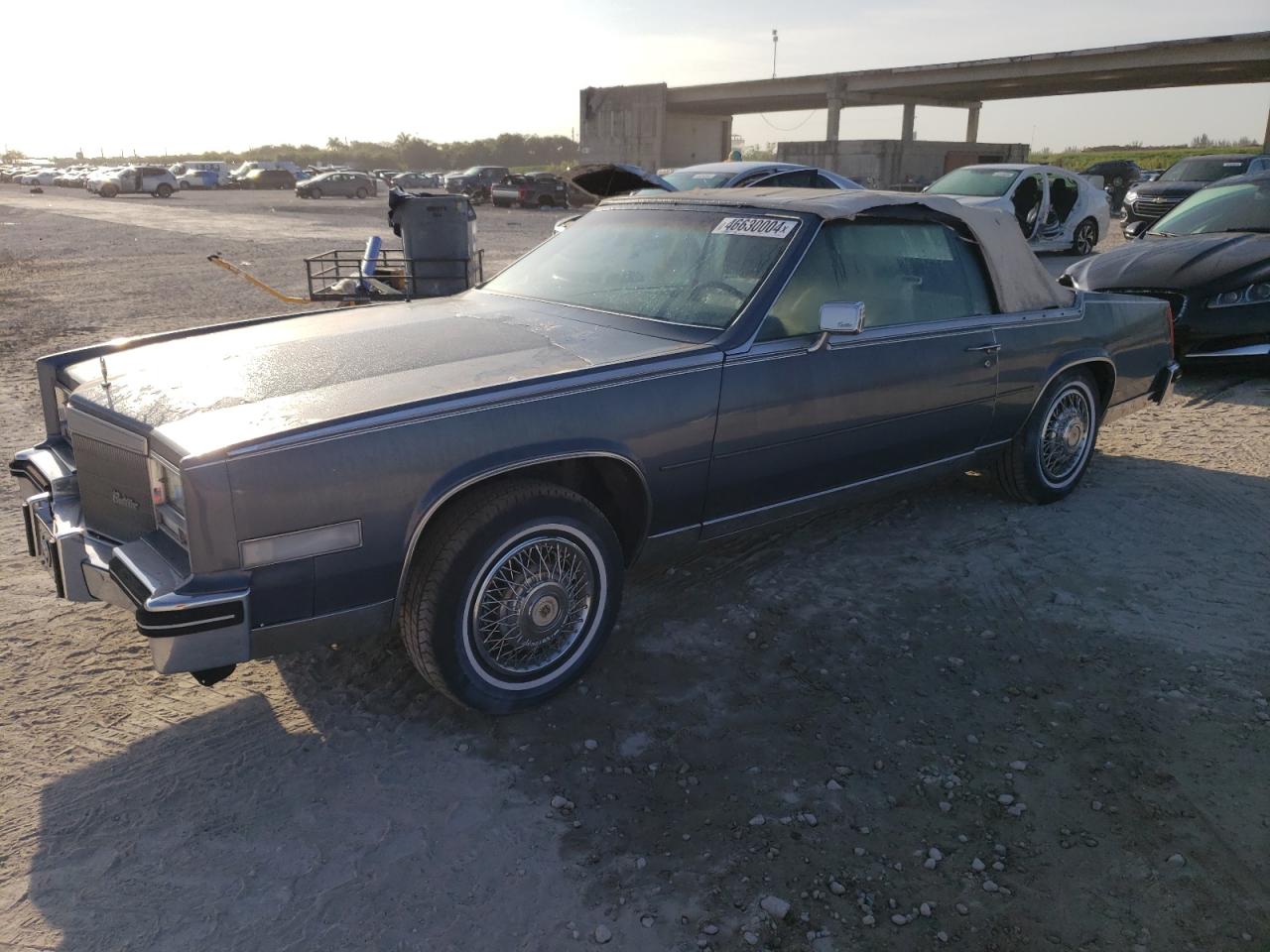 CADILLAC ELDORADO 1984 1g6al6788ee660259