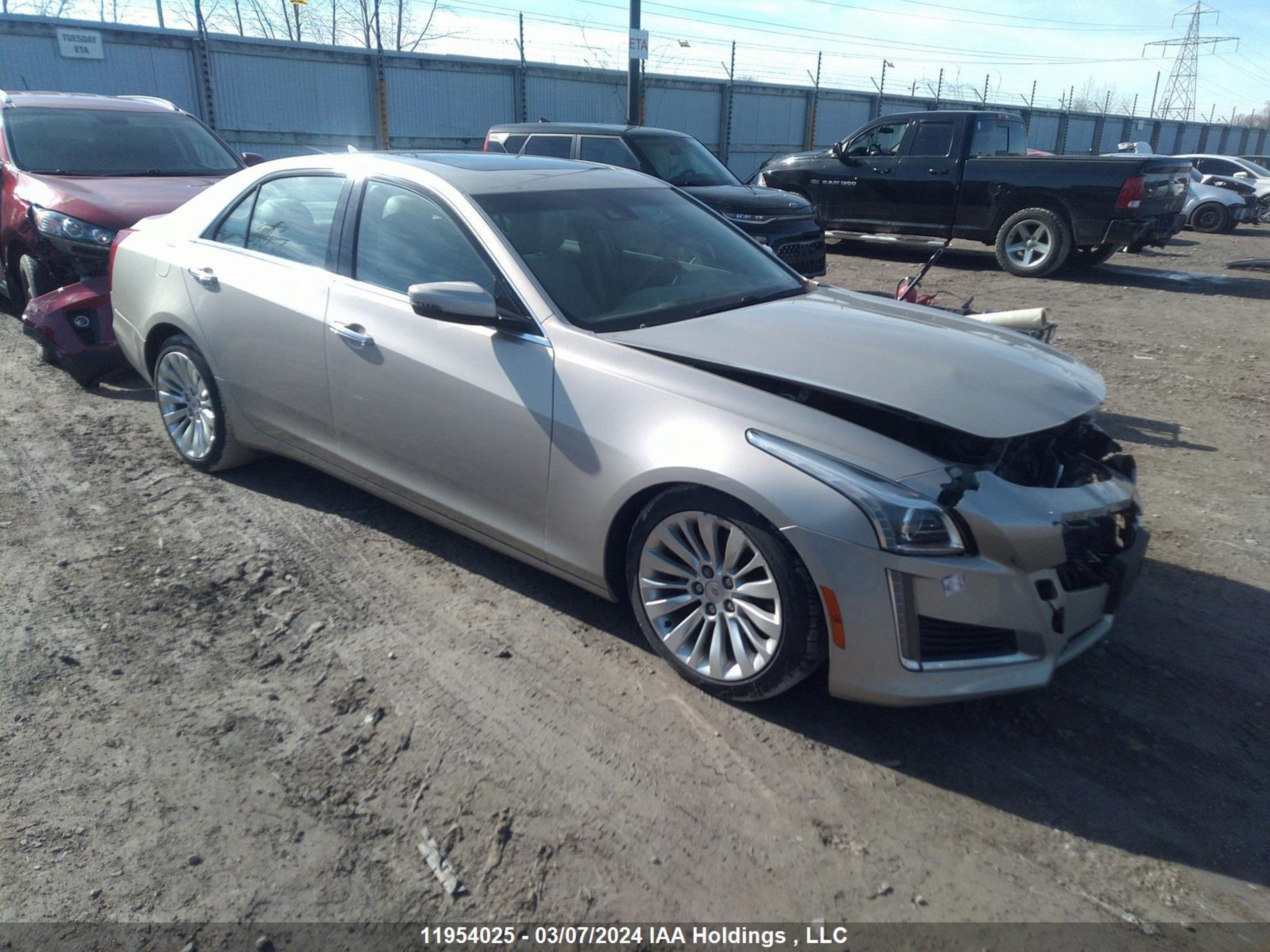 CADILLAC CTS 2014 1g6ax5s35e0153424