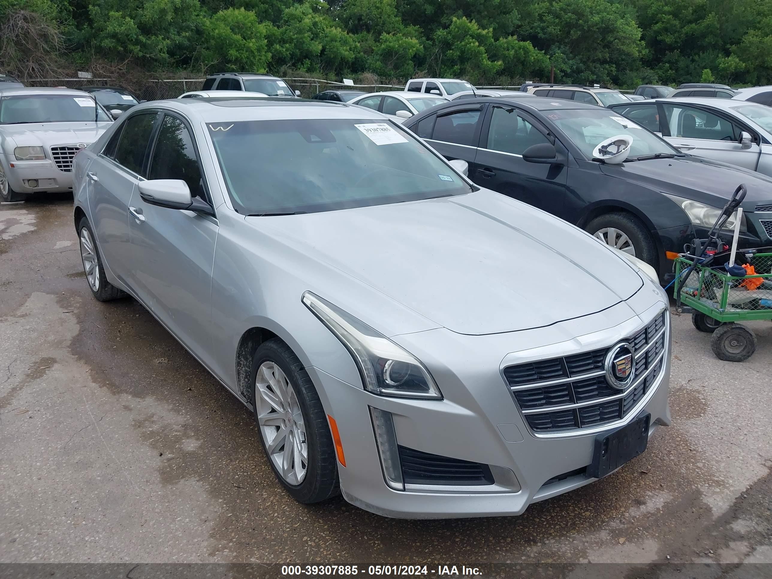 CADILLAC CTS 2014 1g6ax5s38e0160013