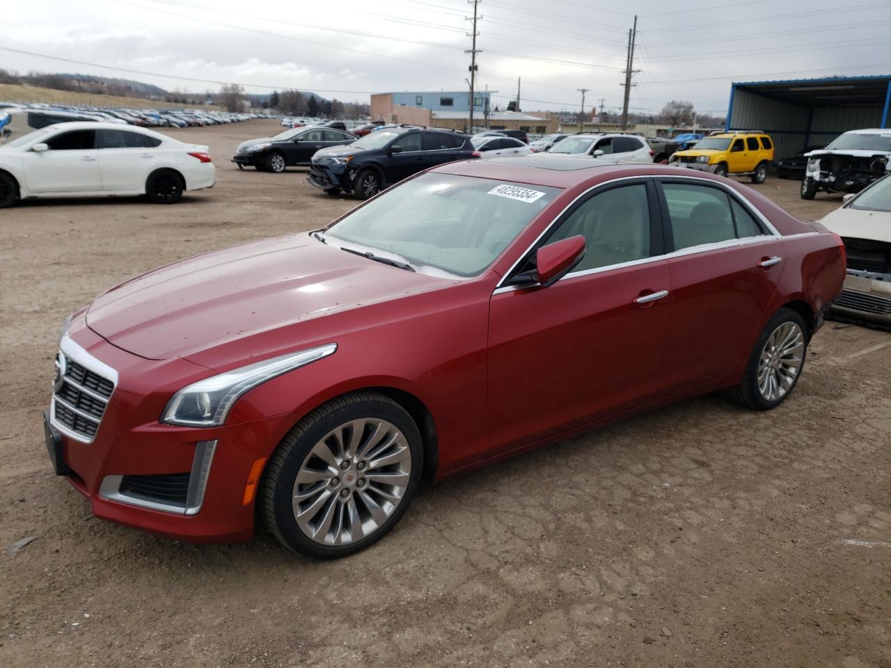 CADILLAC CTS 2014 1g6ax5sx7e0165349