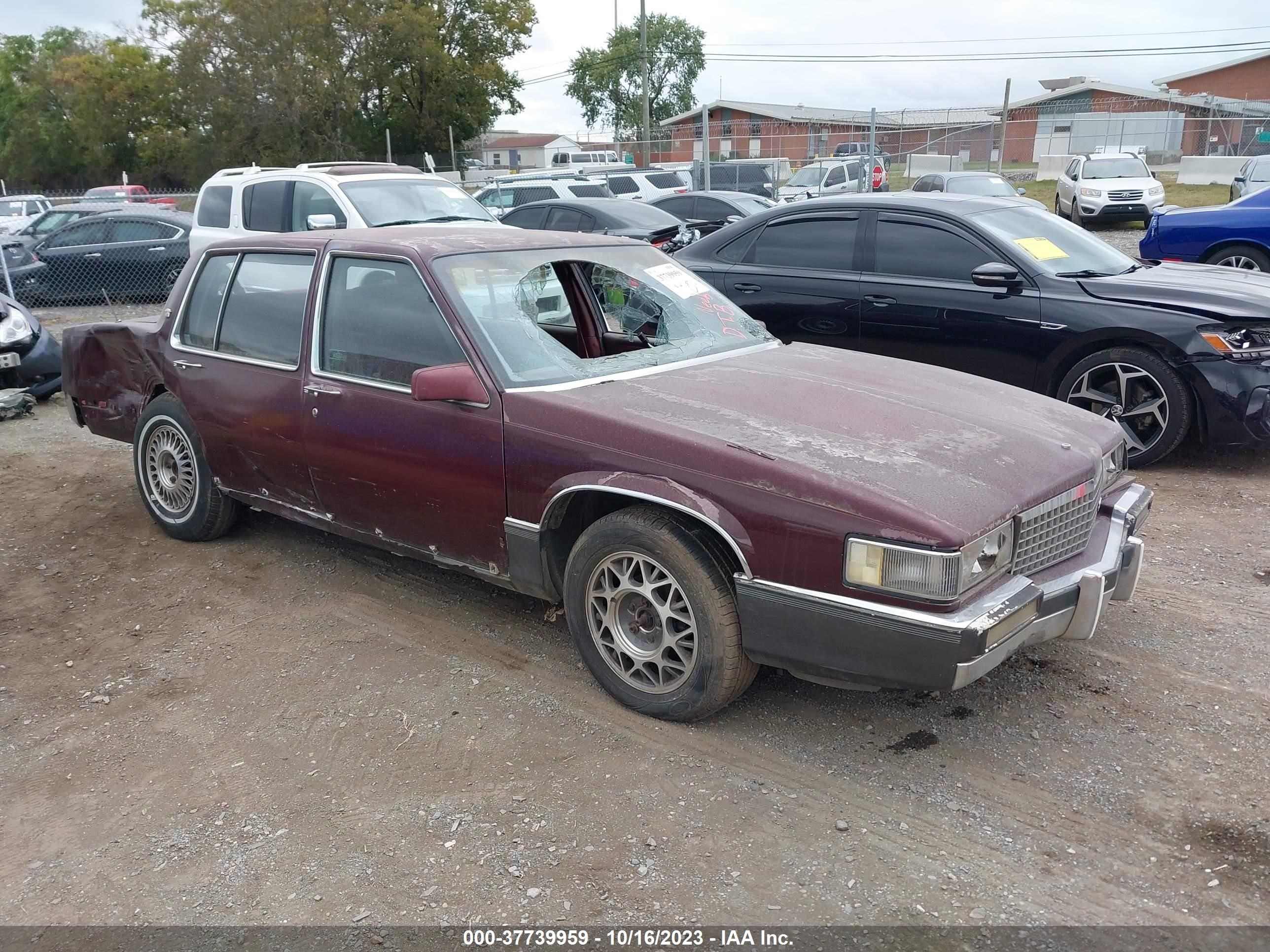 CADILLAC FLEETWOOD 1989 1g6cb5153k4268702