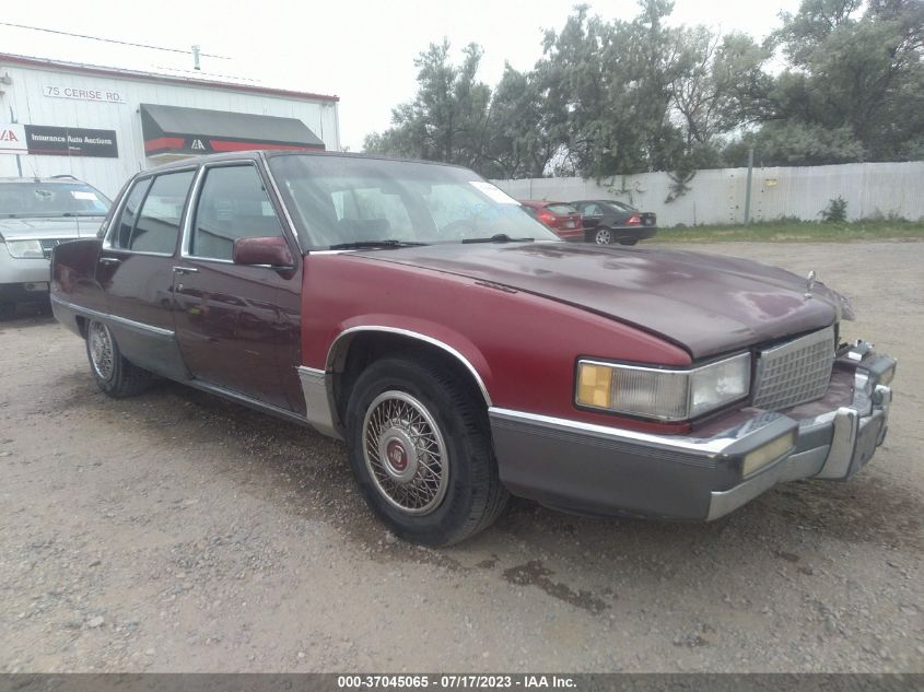 CADILLAC FLEETWOOD 1989 1g6cb5158k4360324