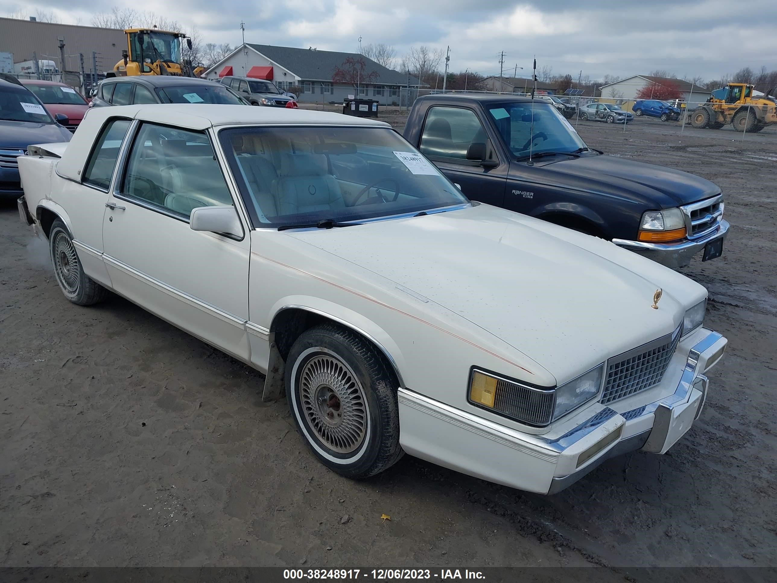 CADILLAC DE VILLE 1989 1g6cd1150k4315896