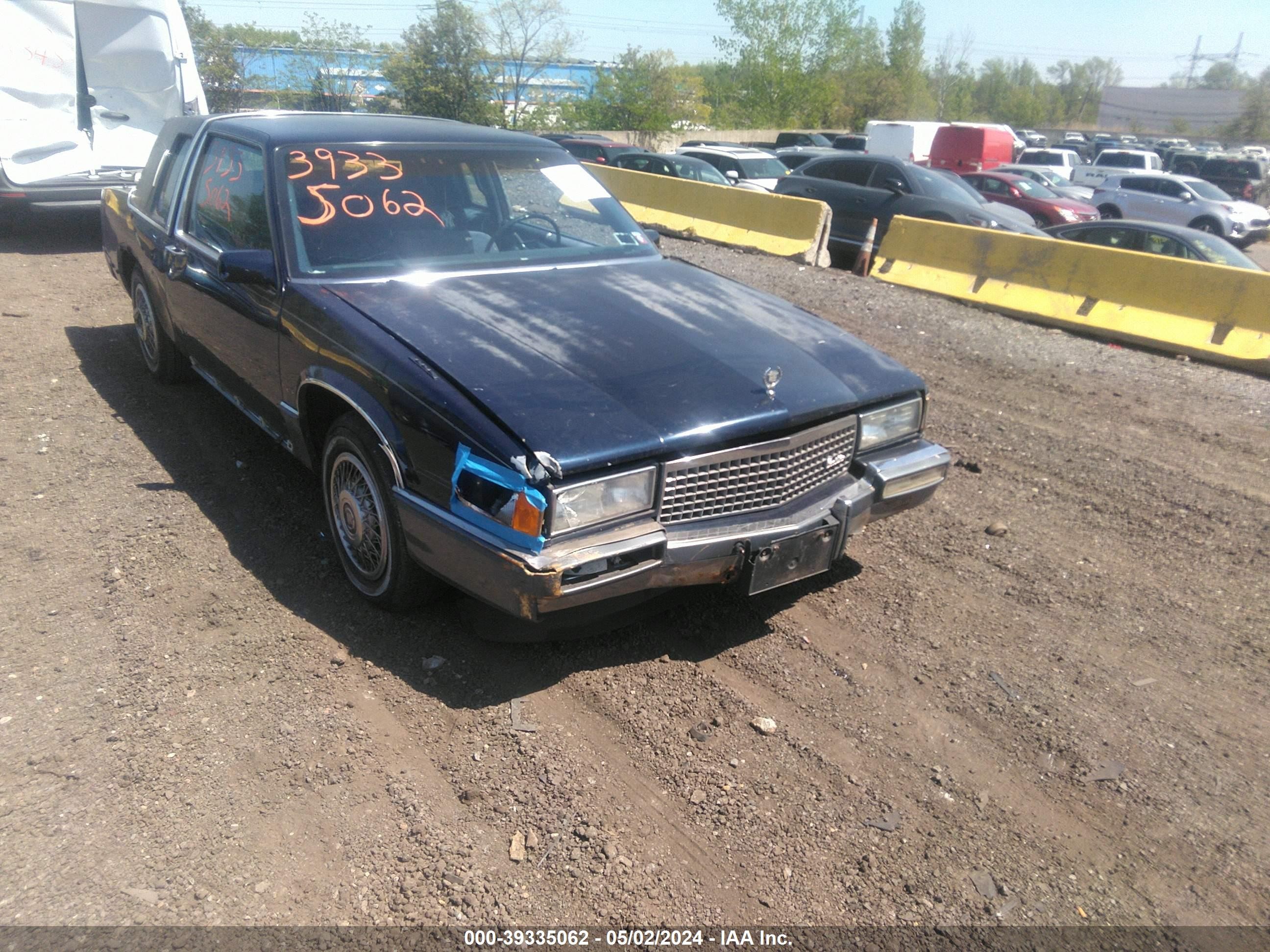 CADILLAC DE VILLE 1989 1g6cd1155k4370926