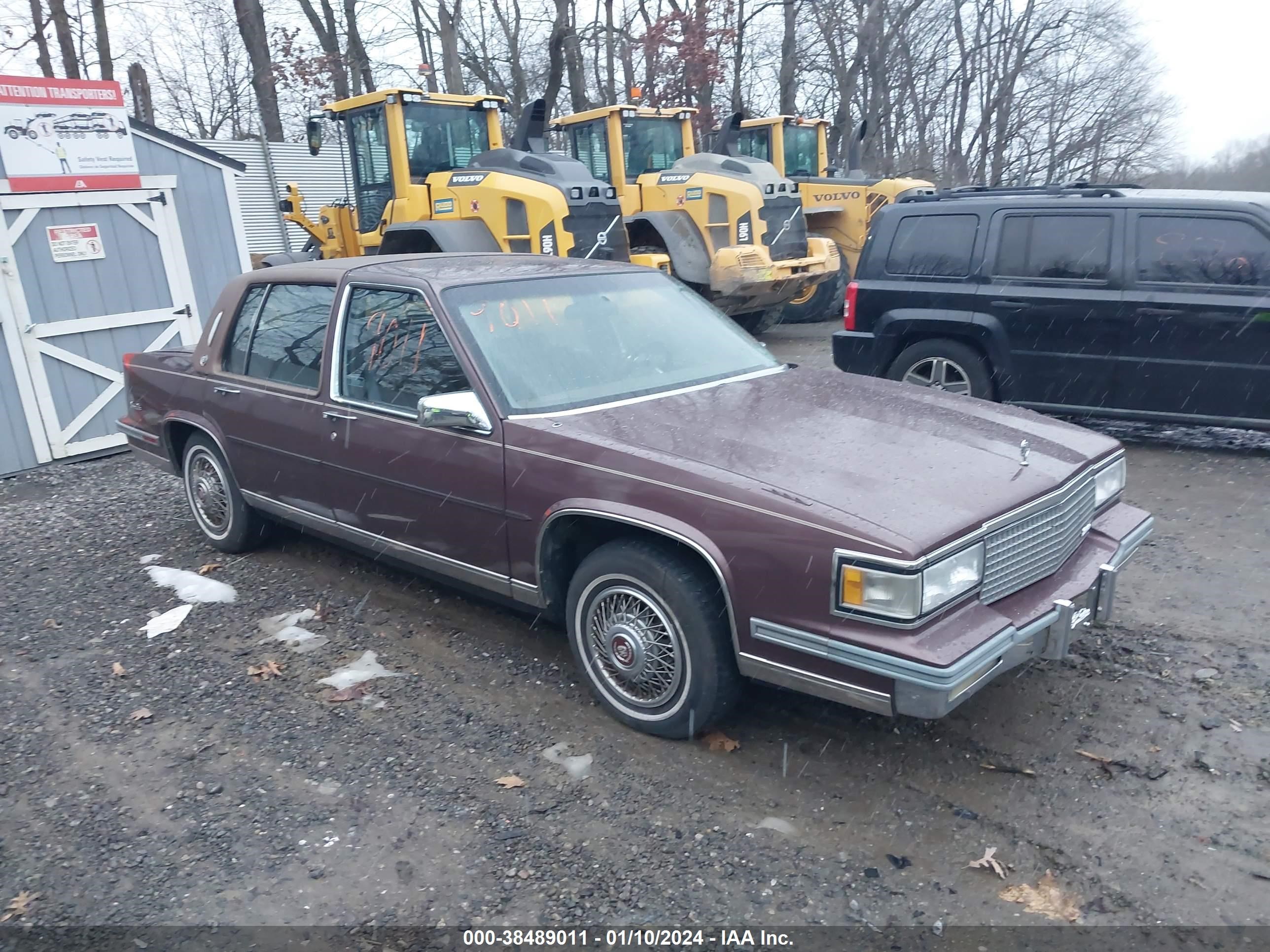 CADILLAC DE VILLE 1988 1g6cd5151j4229812