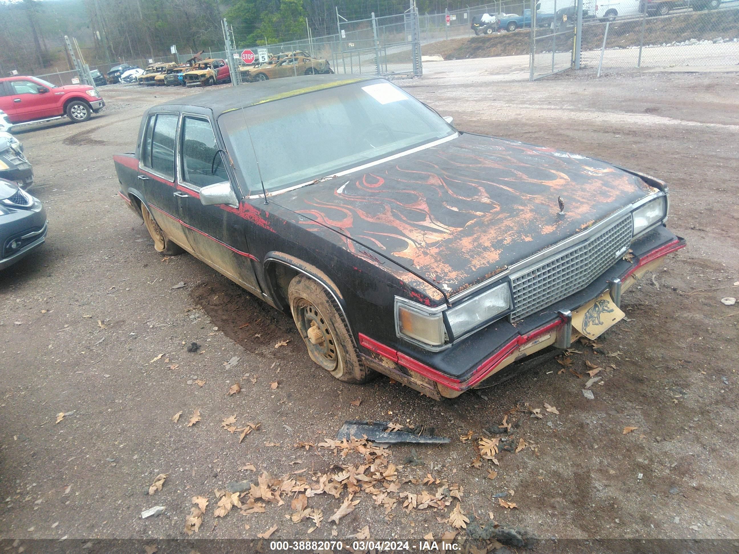 CADILLAC DE VILLE 1988 1g6cd515xj4252991