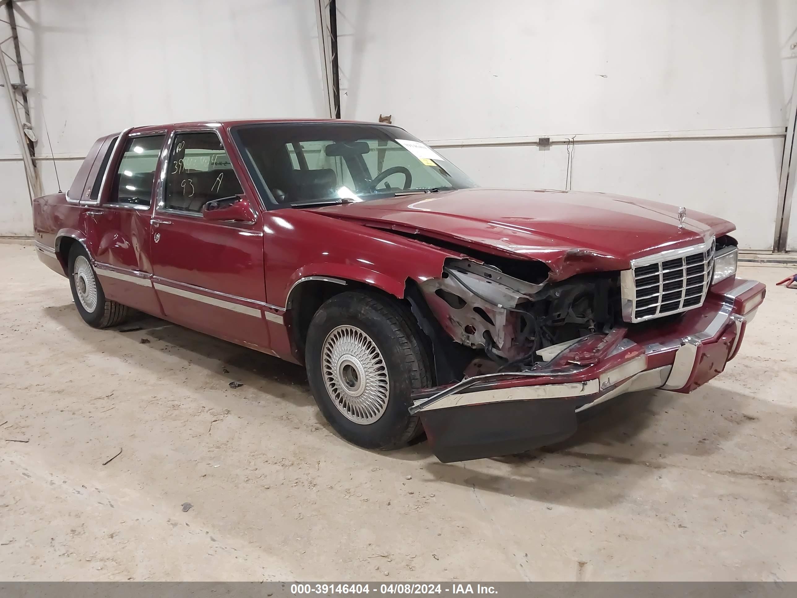 CADILLAC DE VILLE 1993 1g6cd53b1p4307954