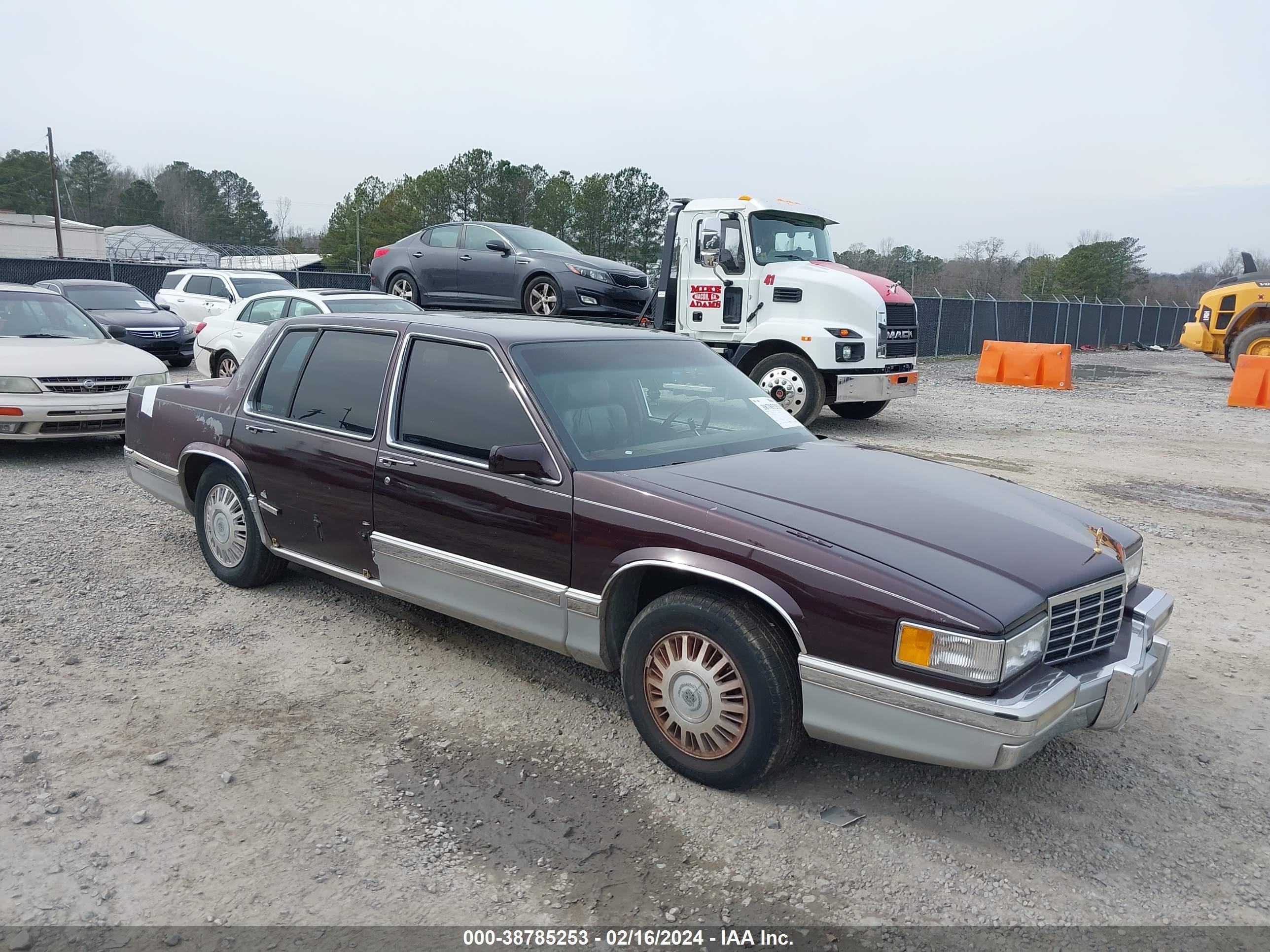 CADILLAC DE VILLE 1993 1g6cd53b2p4204512