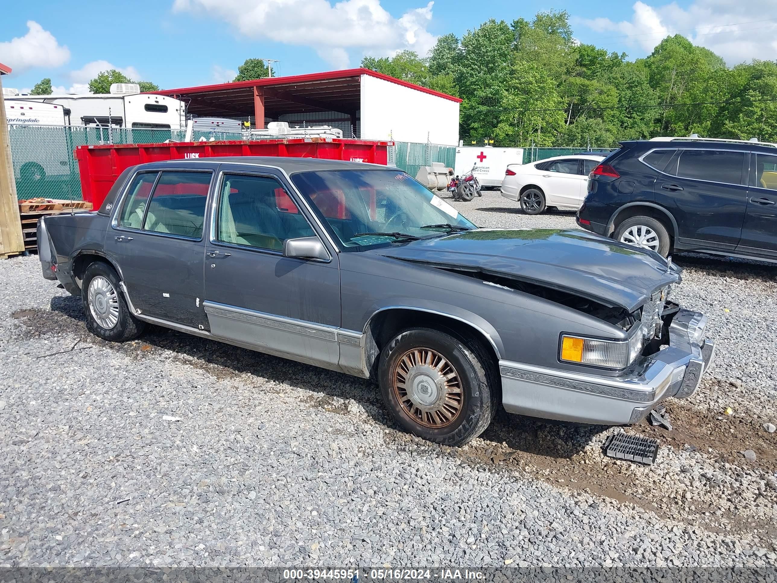 CADILLAC DE VILLE 1992 1g6cd53b5n4267682