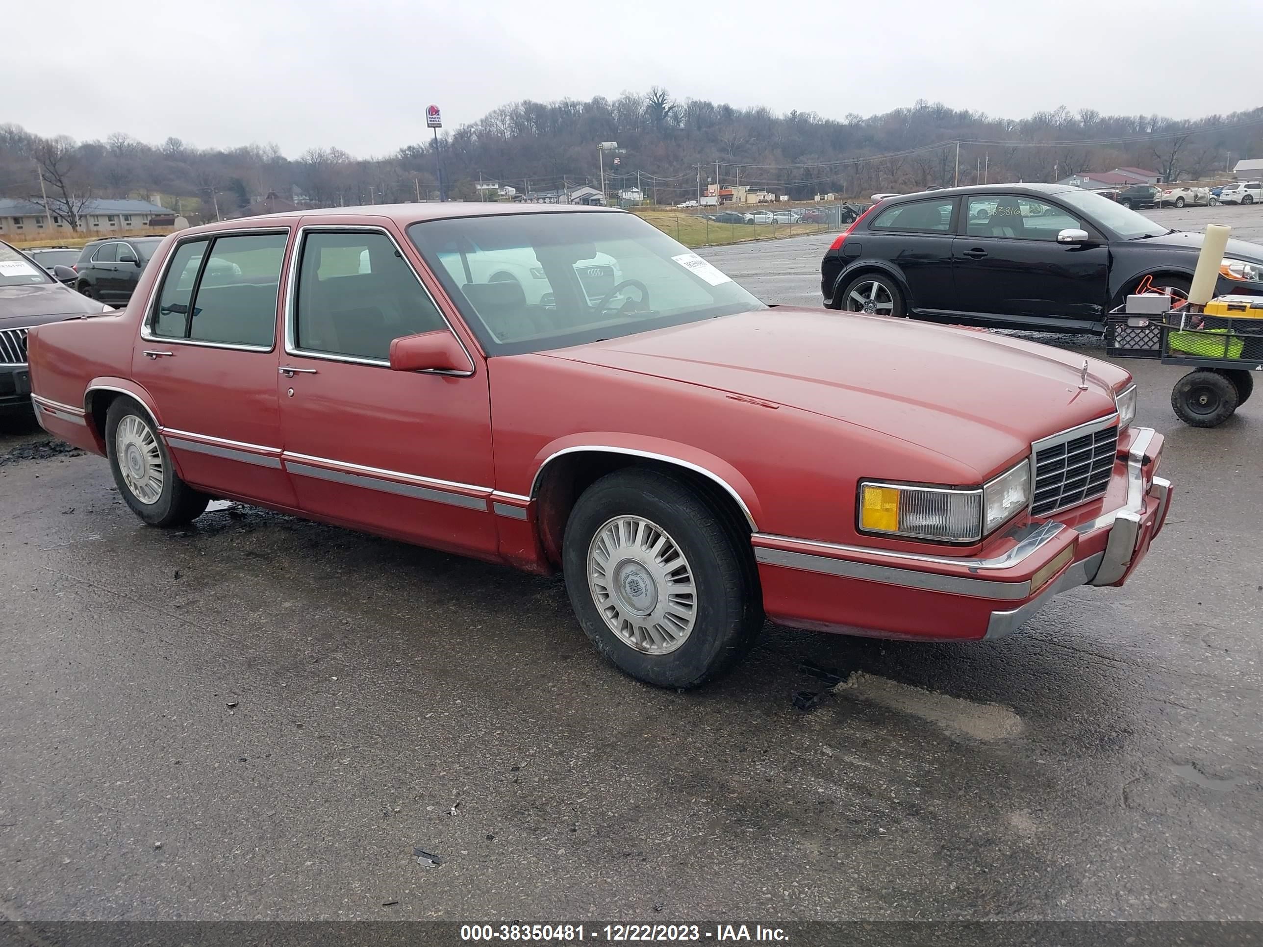 CADILLAC DE VILLE 1993 1g6cd53b7p4328128