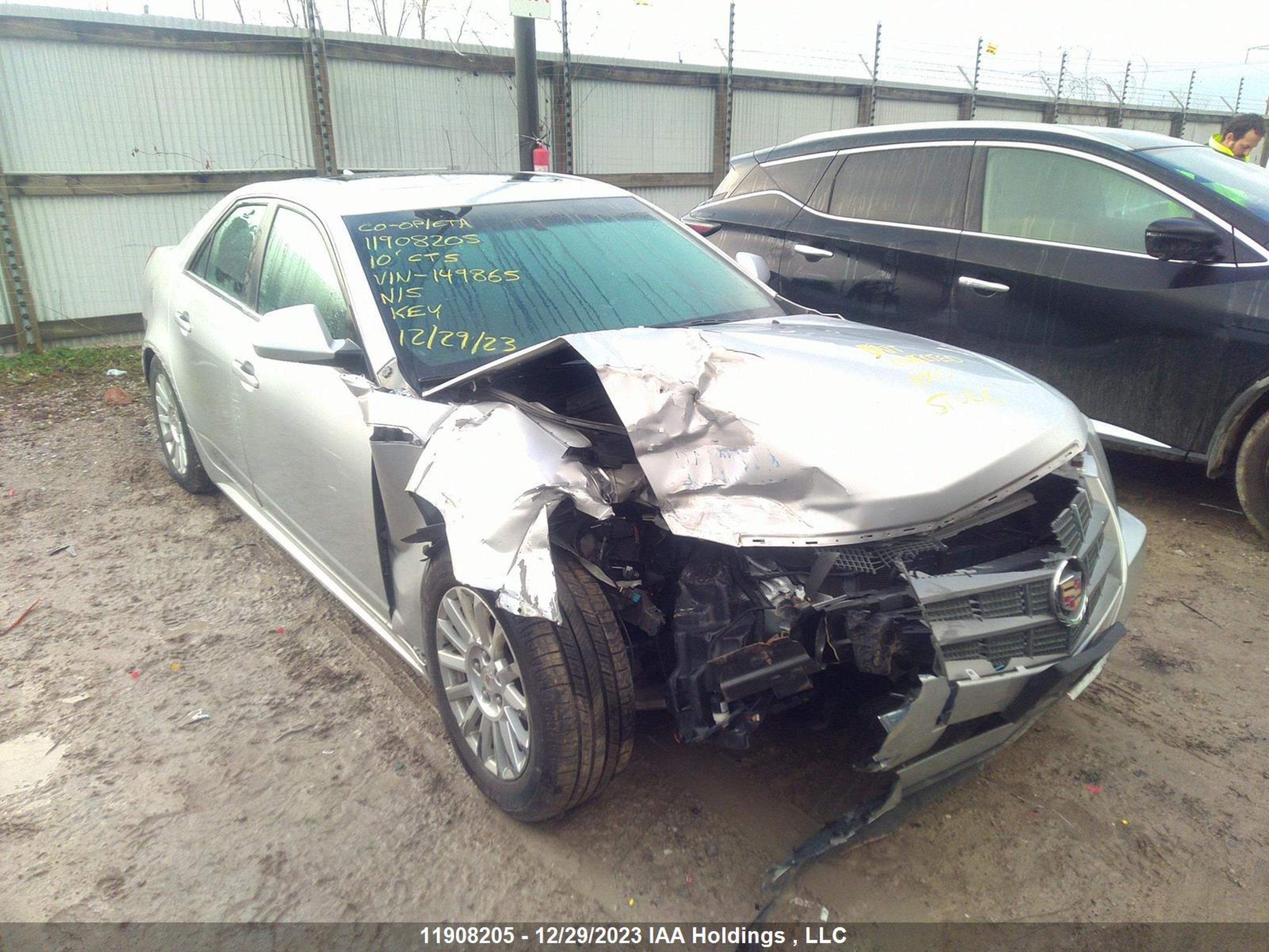 CADILLAC CTS 2010 1g6da5eg5a0149865