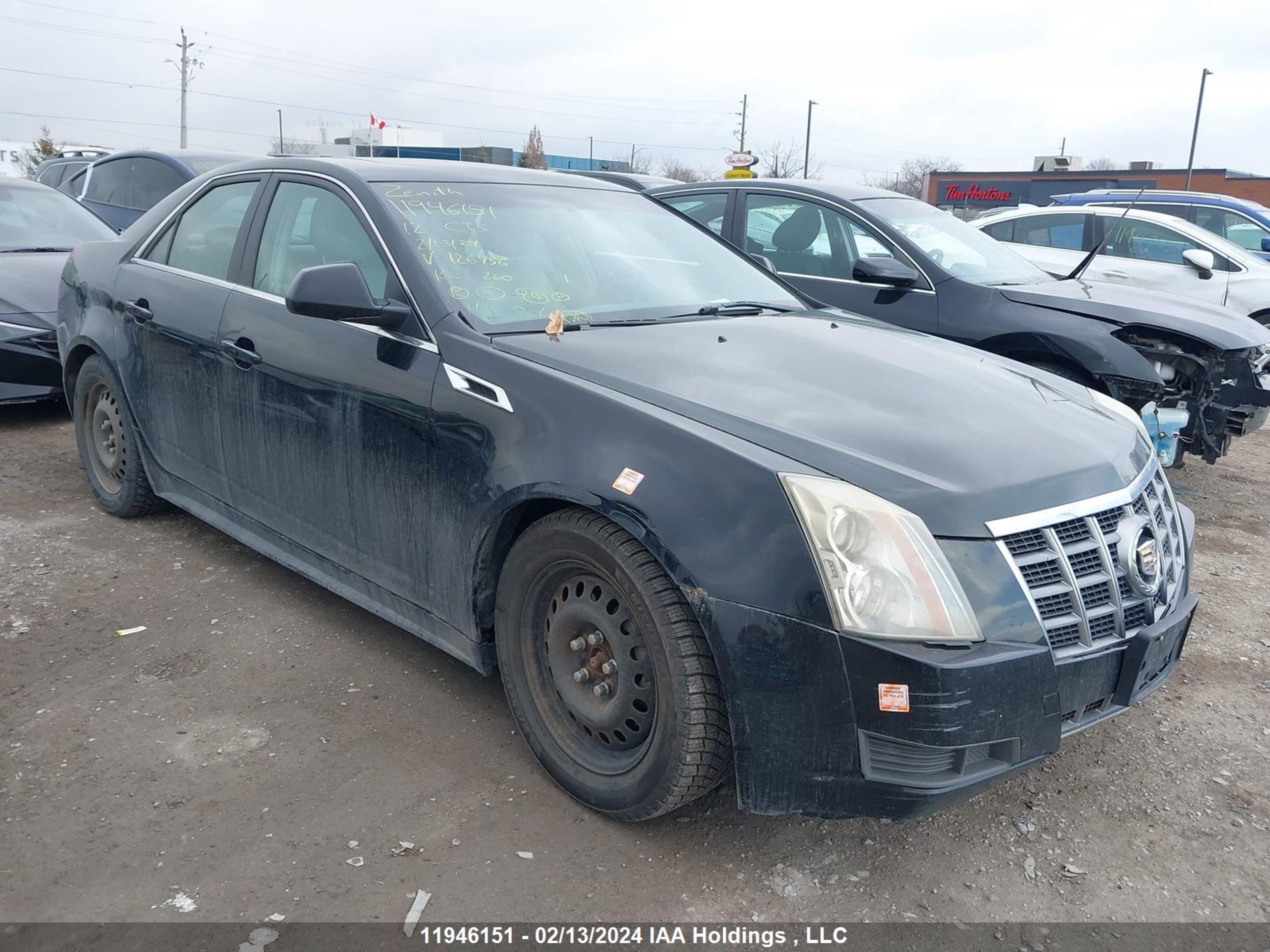 CADILLAC CTS 2012 1g6dc5e50c0126456