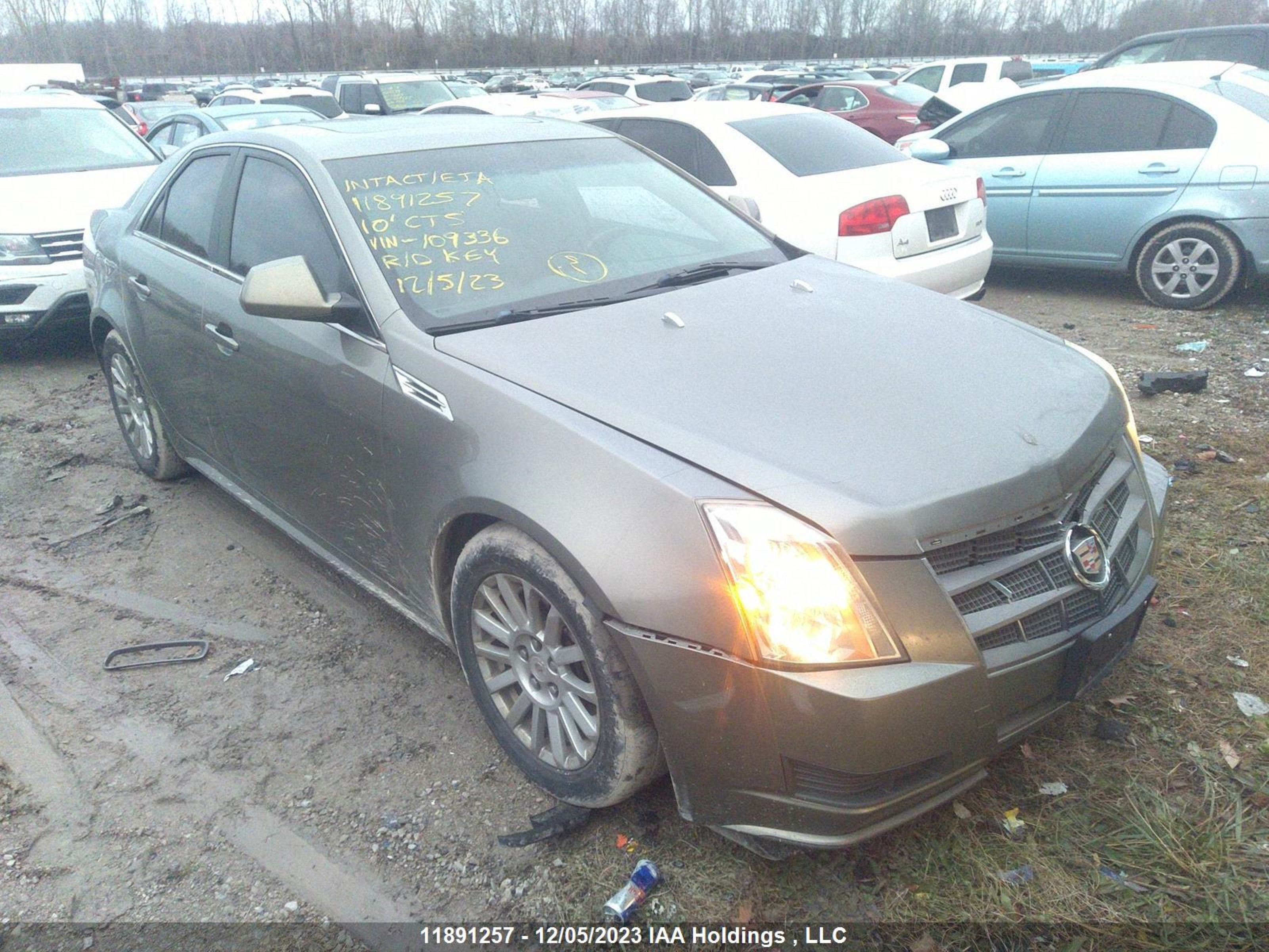 CADILLAC CTS 2010 1g6dc5eg6a0109336