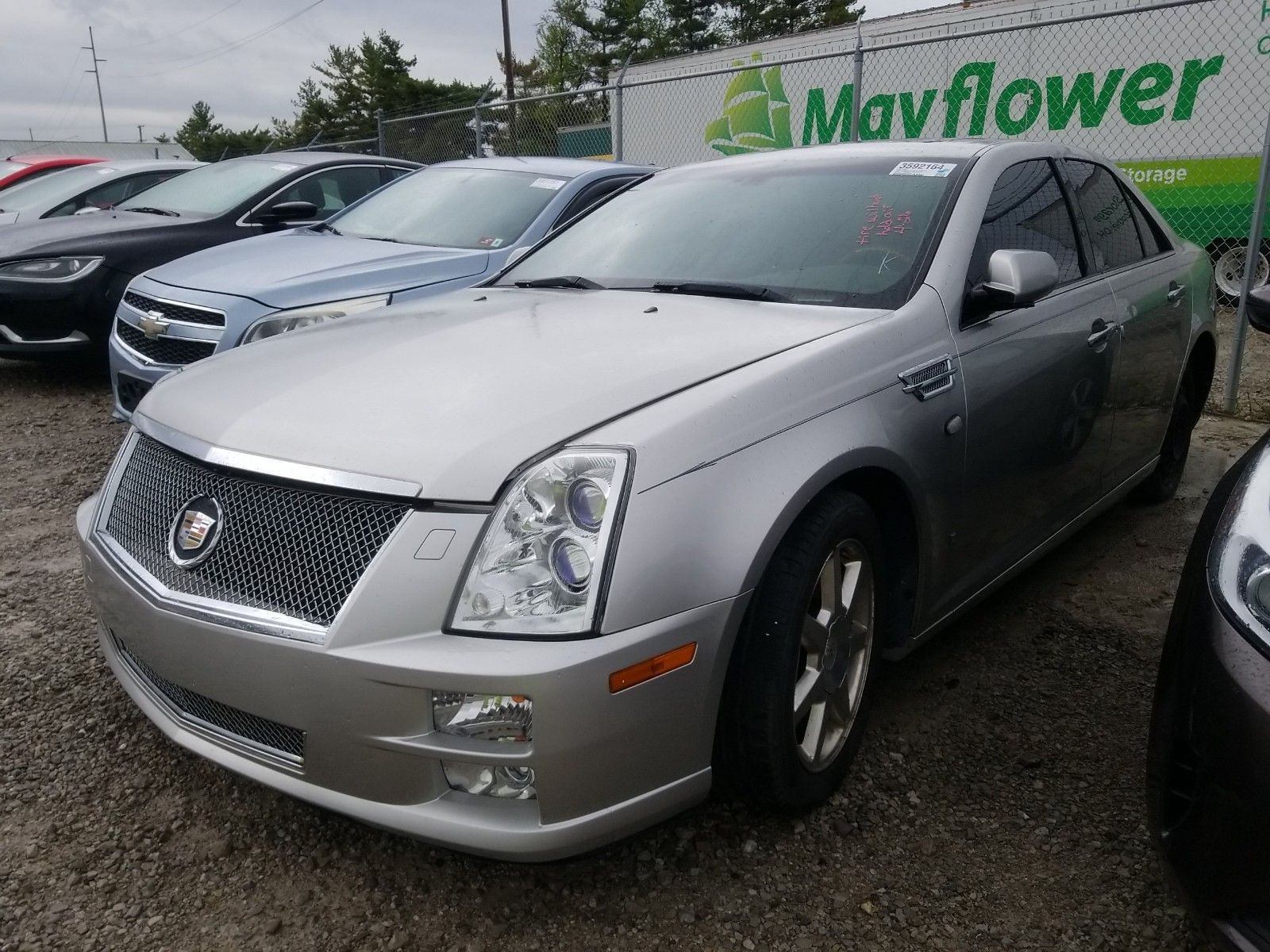 CADILLAC STS AWD V6 2008 1g6dd67v180151146