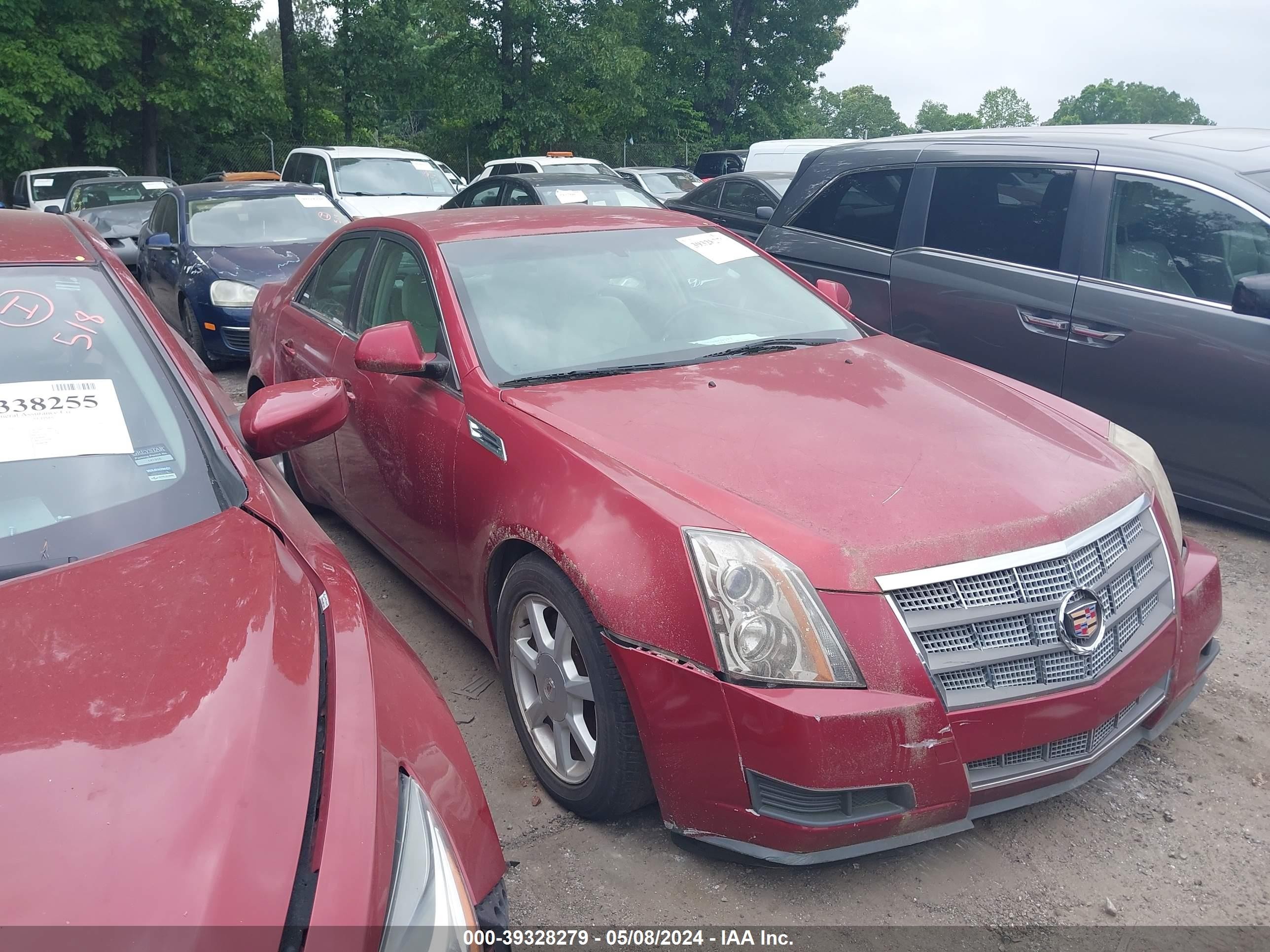 CADILLAC CTS 2008 1g6df577x80147280