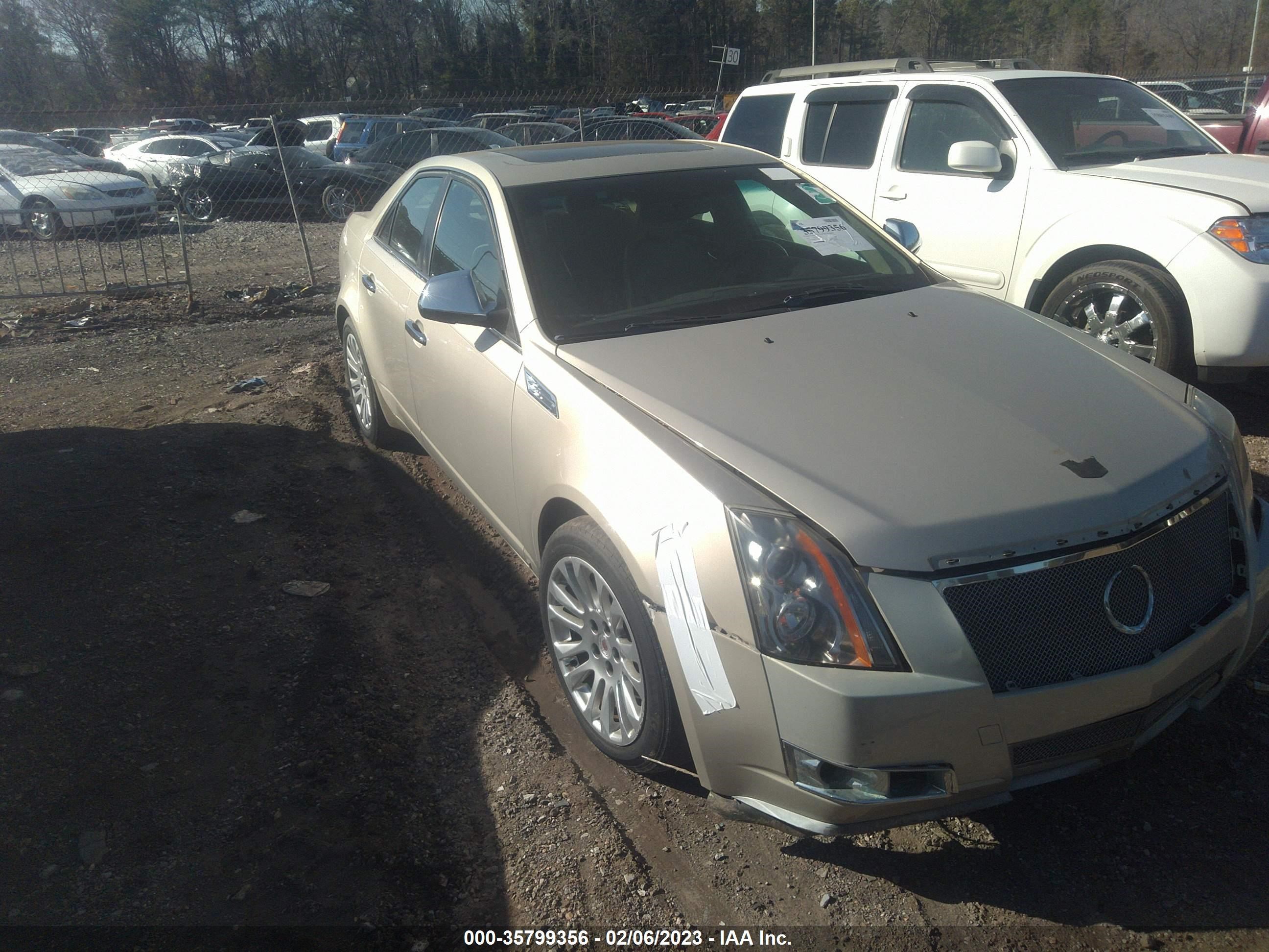 CADILLAC CTS 2008 1g6df577x80152530