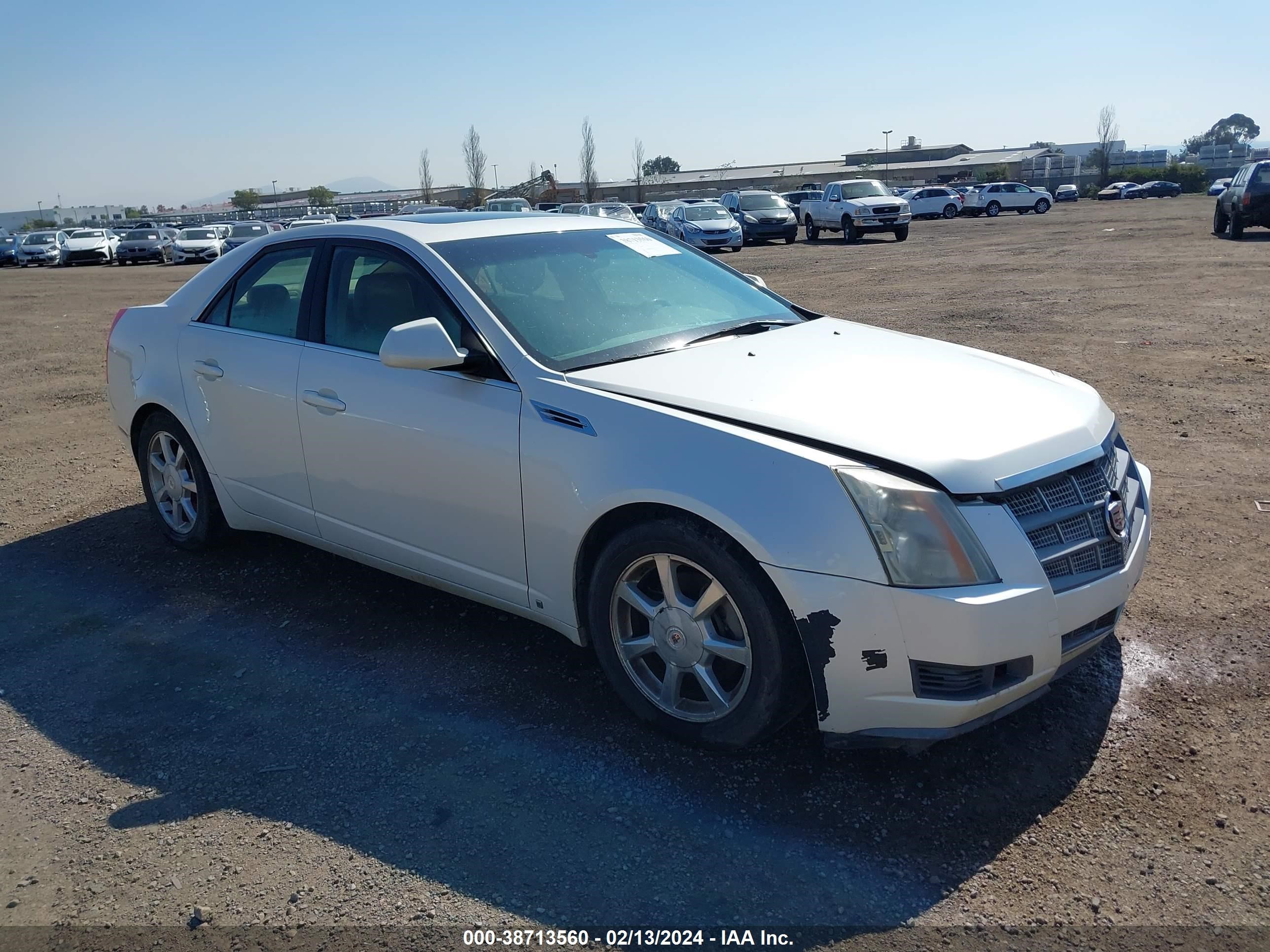 CADILLAC CTS 2008 1g6dg577080142313