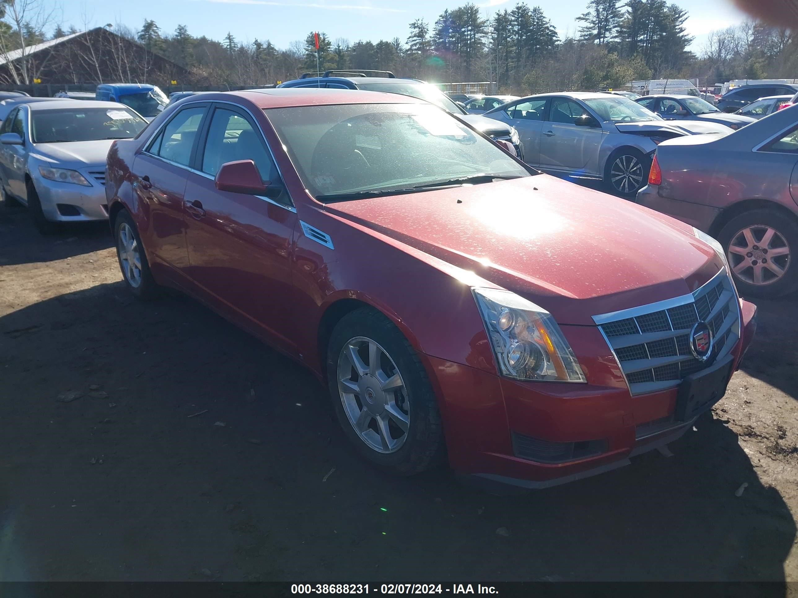 CADILLAC CTS 2009 1g6dg577190135081