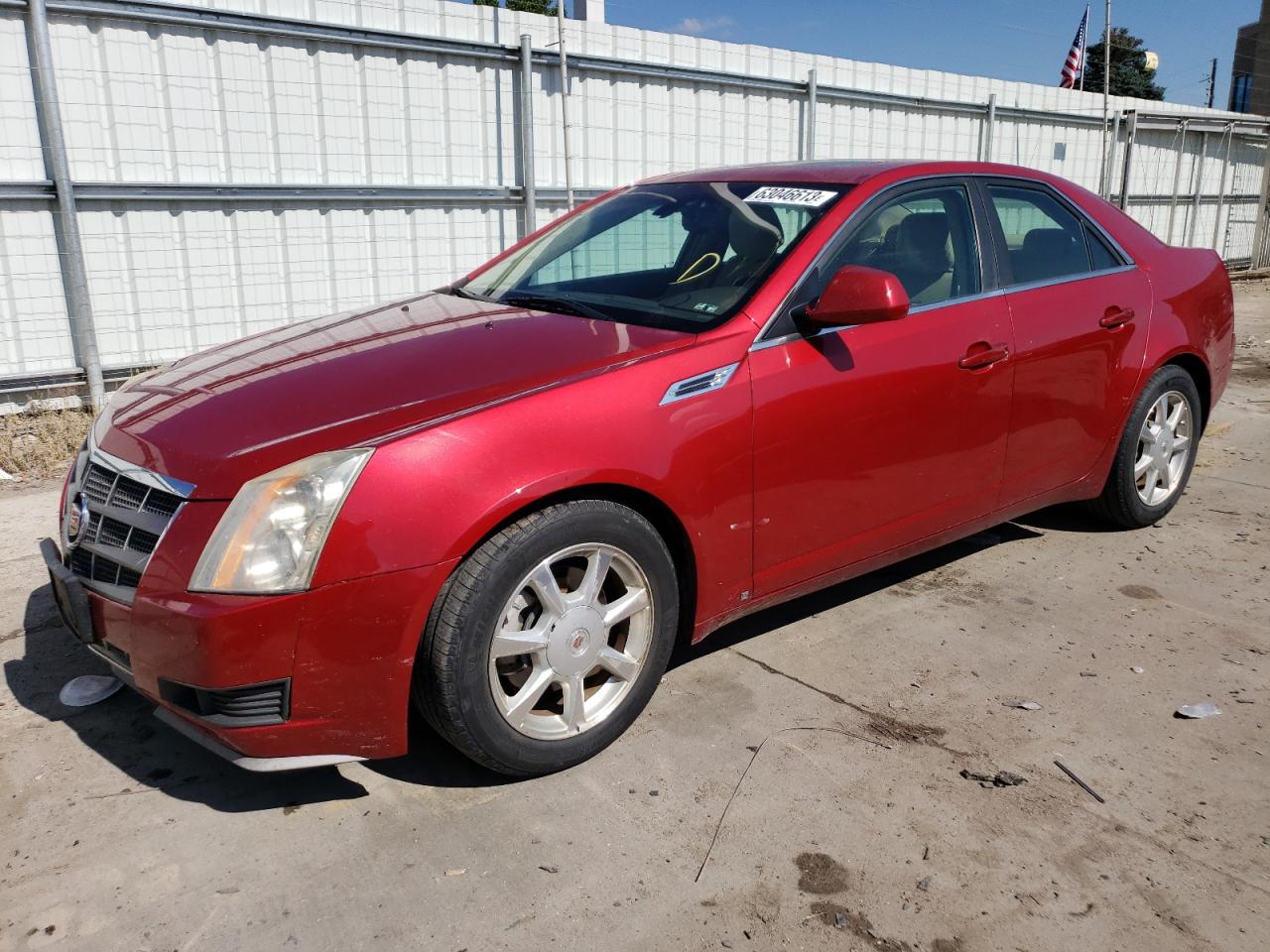 CADILLAC CTS 2009 1g6dg577890109450