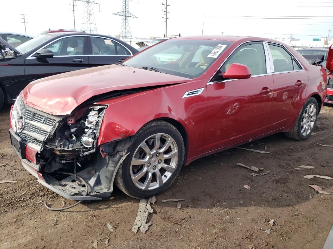 CADILLAC CTS 2008 1g6dg577980153987