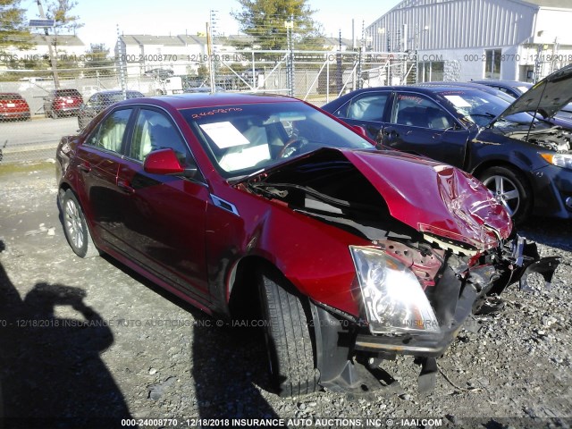 CADILLAC CTS SEDAN 2012 1g6dg5e58c0103754