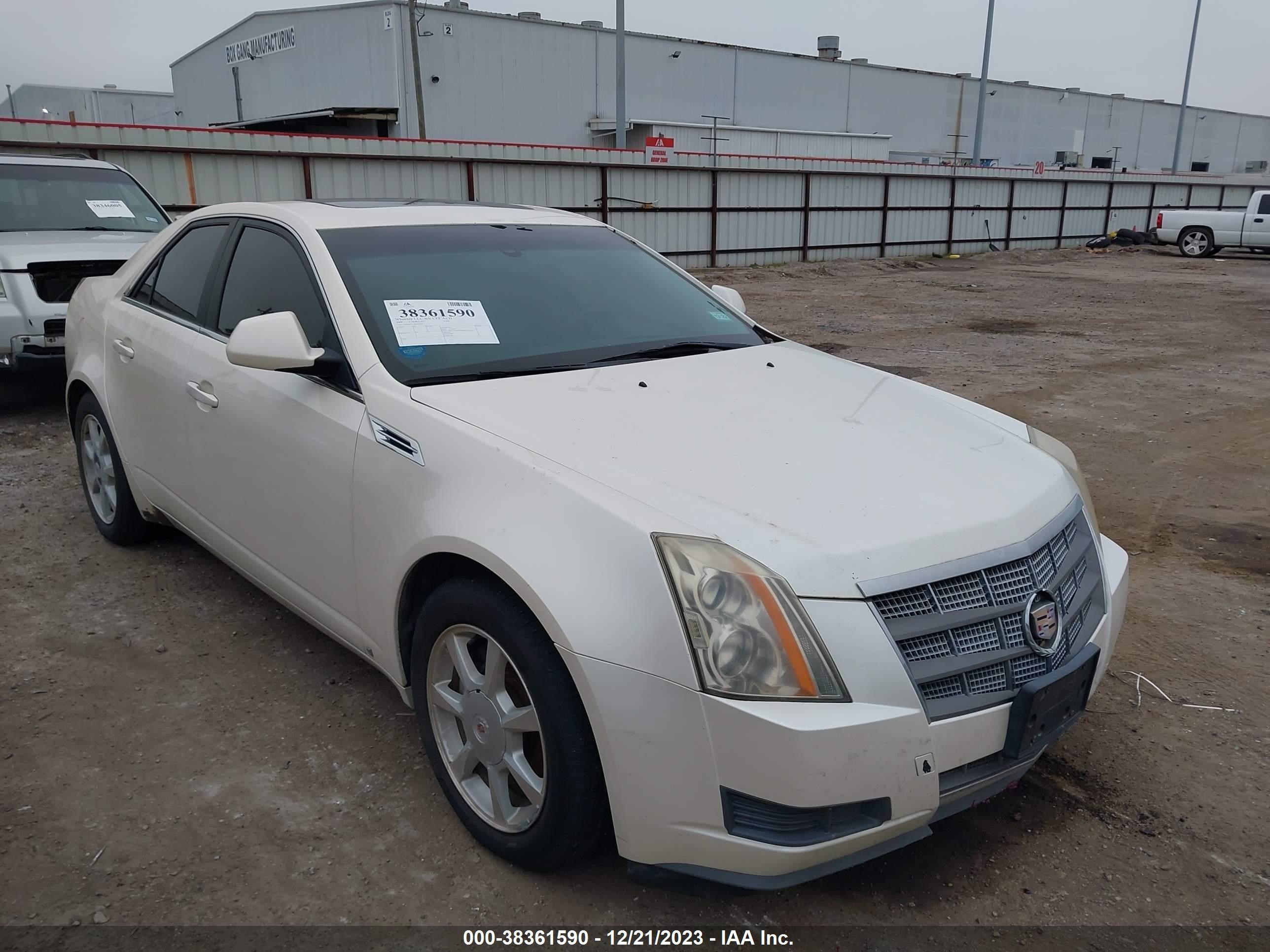 CADILLAC CTS 2009 1g6dj577190164727