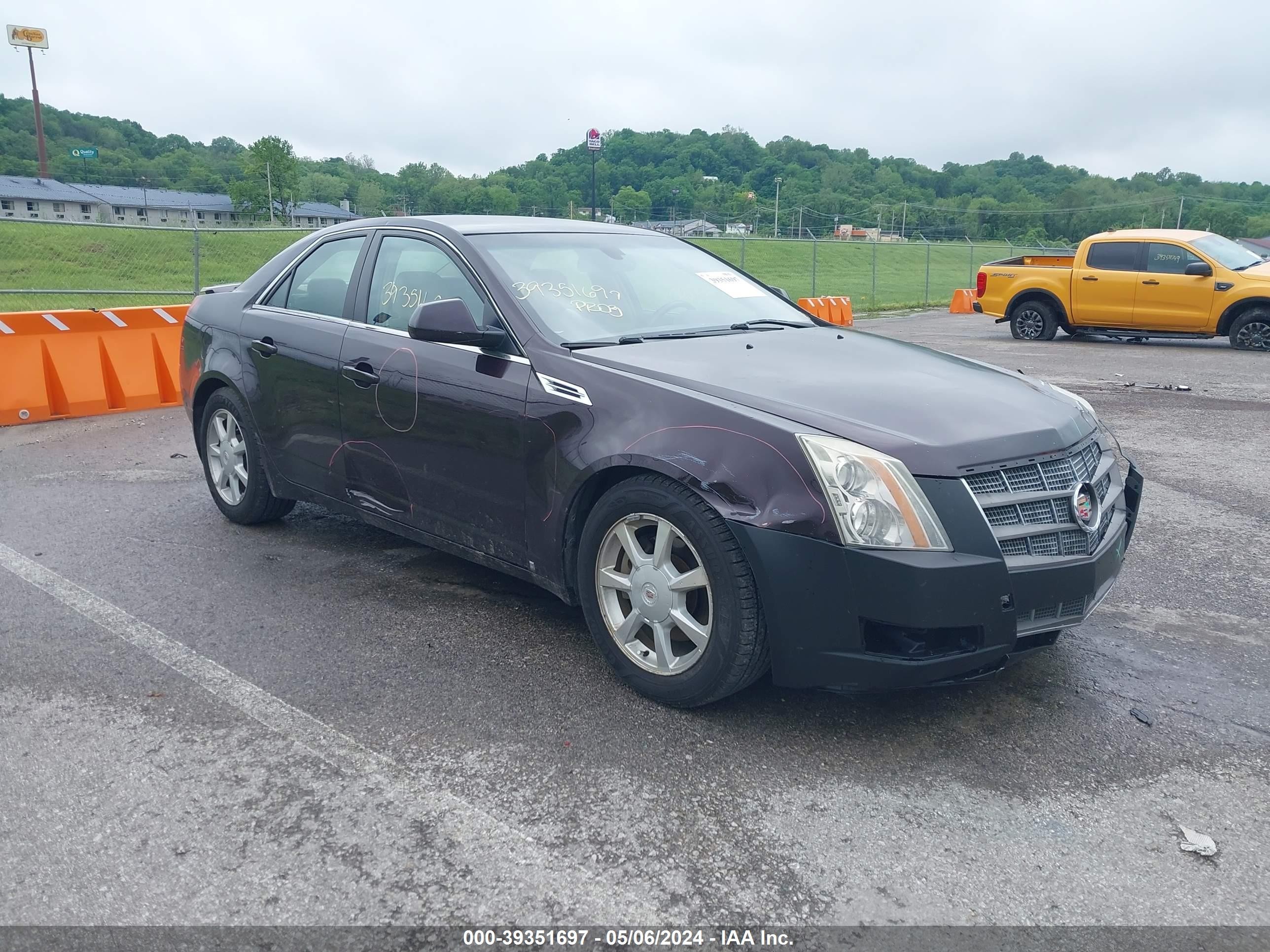 CADILLAC CTS 2008 1g6dm577080113287