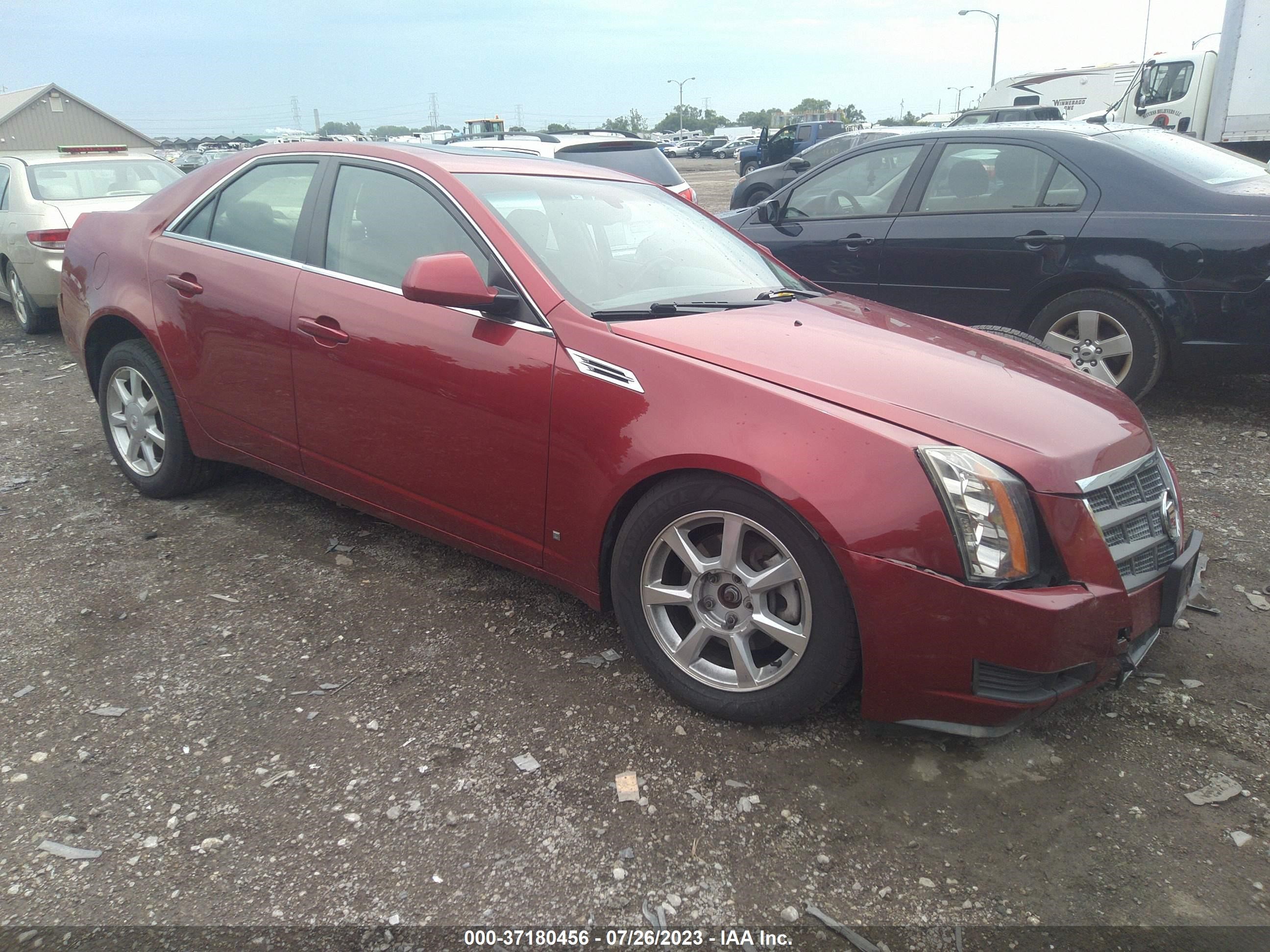 CADILLAC CTS 2008 1g6dm577180111211