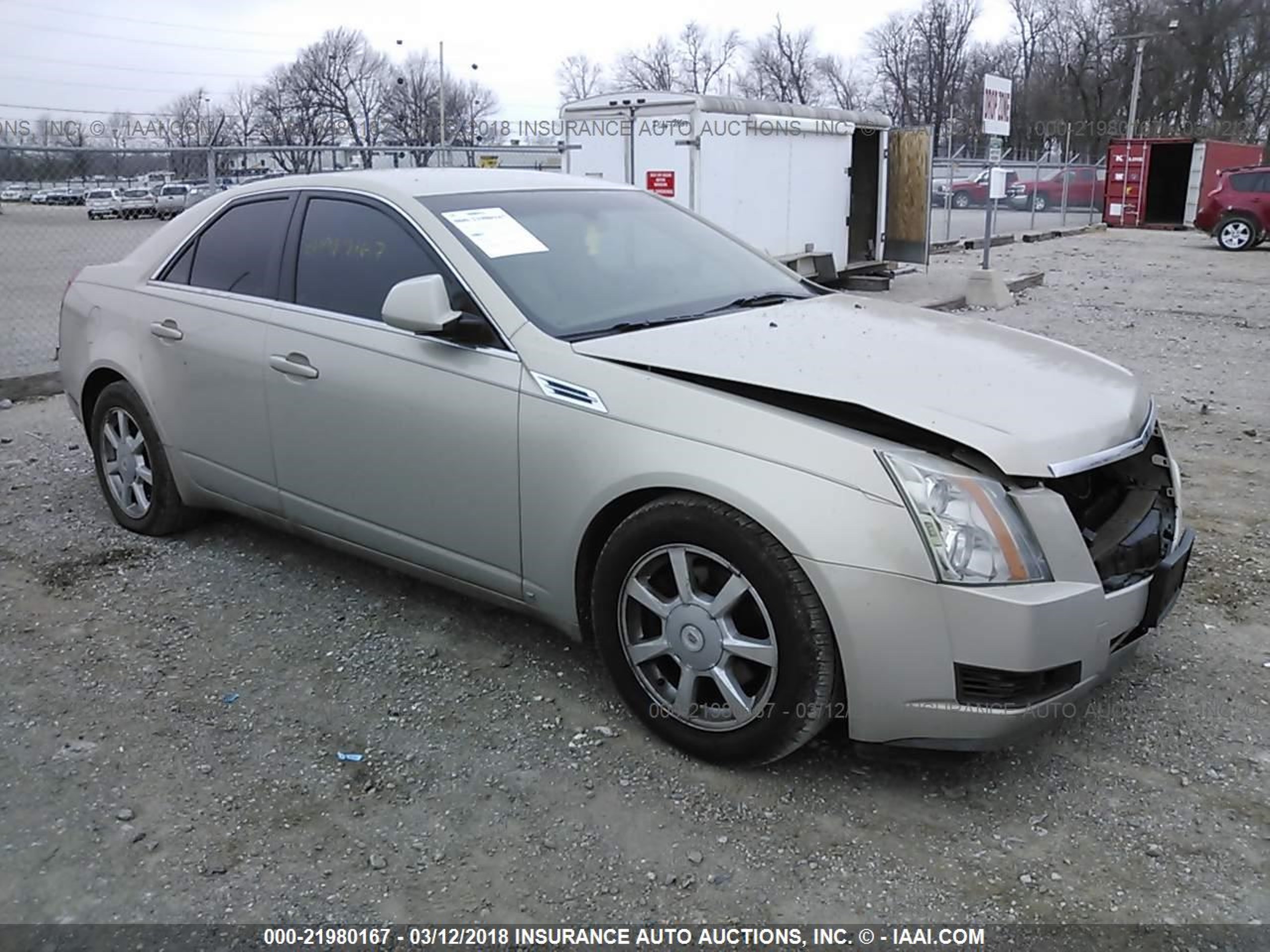 CADILLAC CTS 2008 1g6dm577180116537