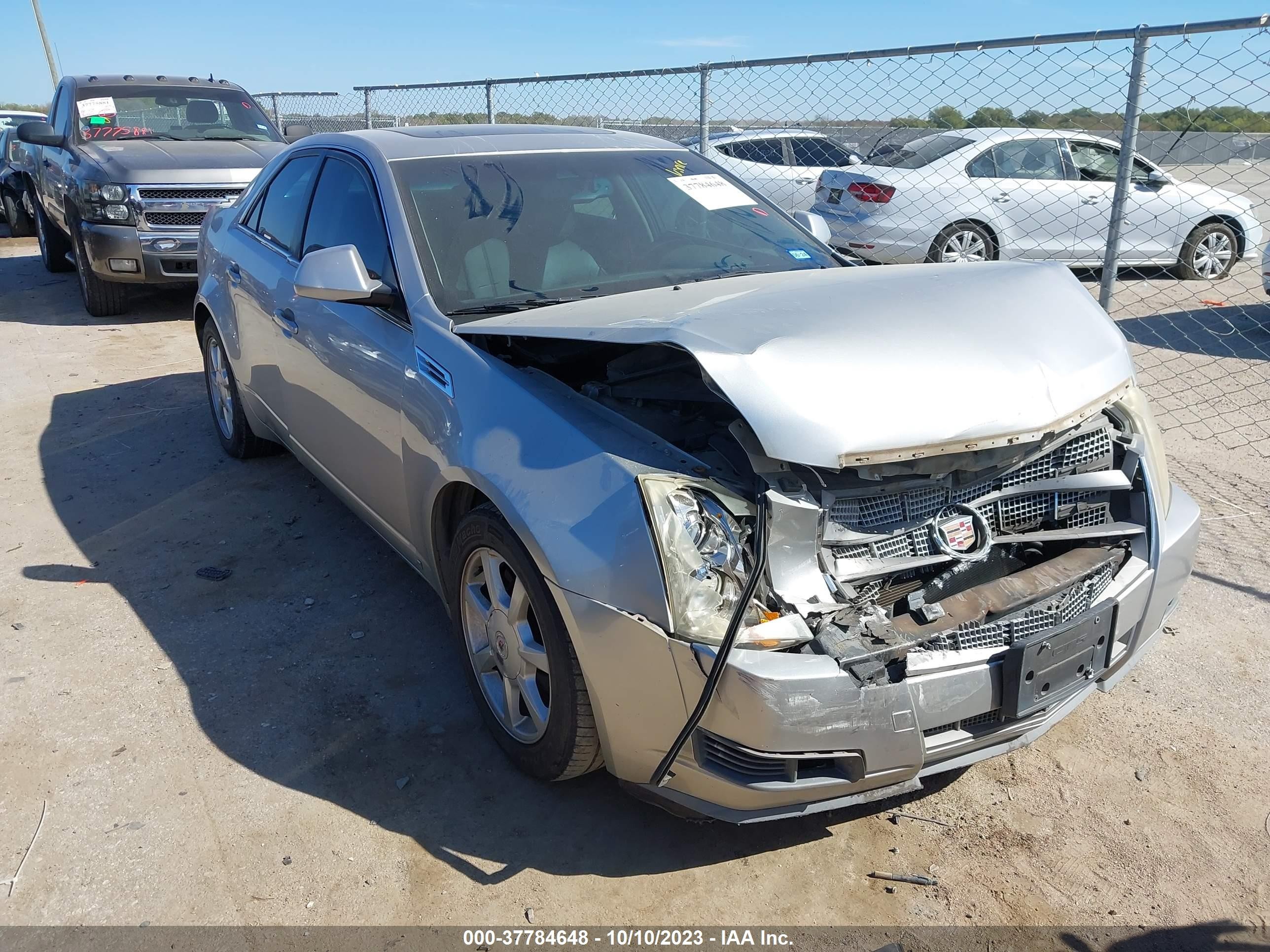 CADILLAC CTS 2008 1g6dm577280114425