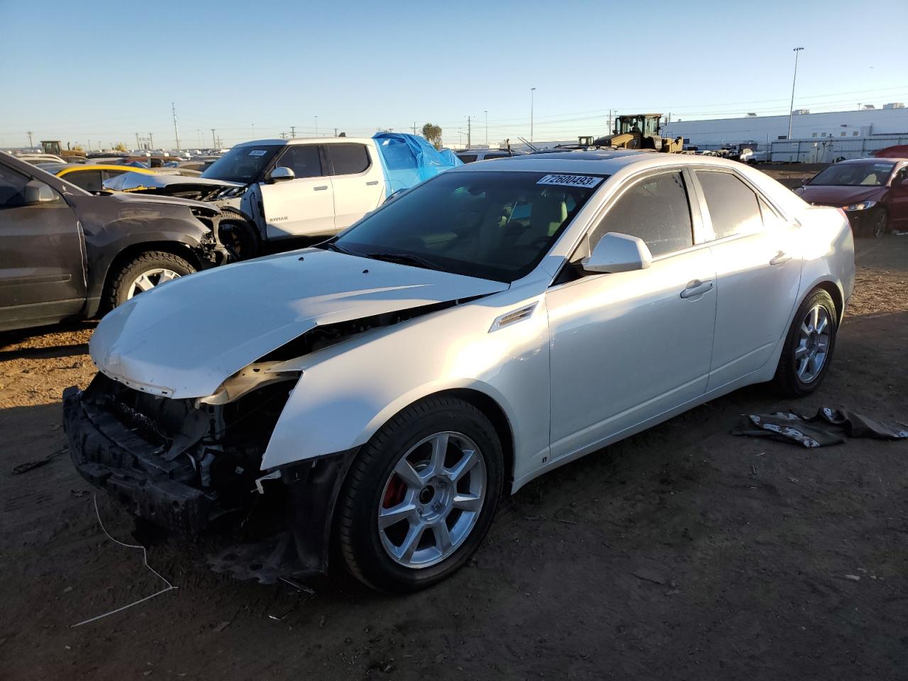 CADILLAC CTS 2008 1g6dm577580114192