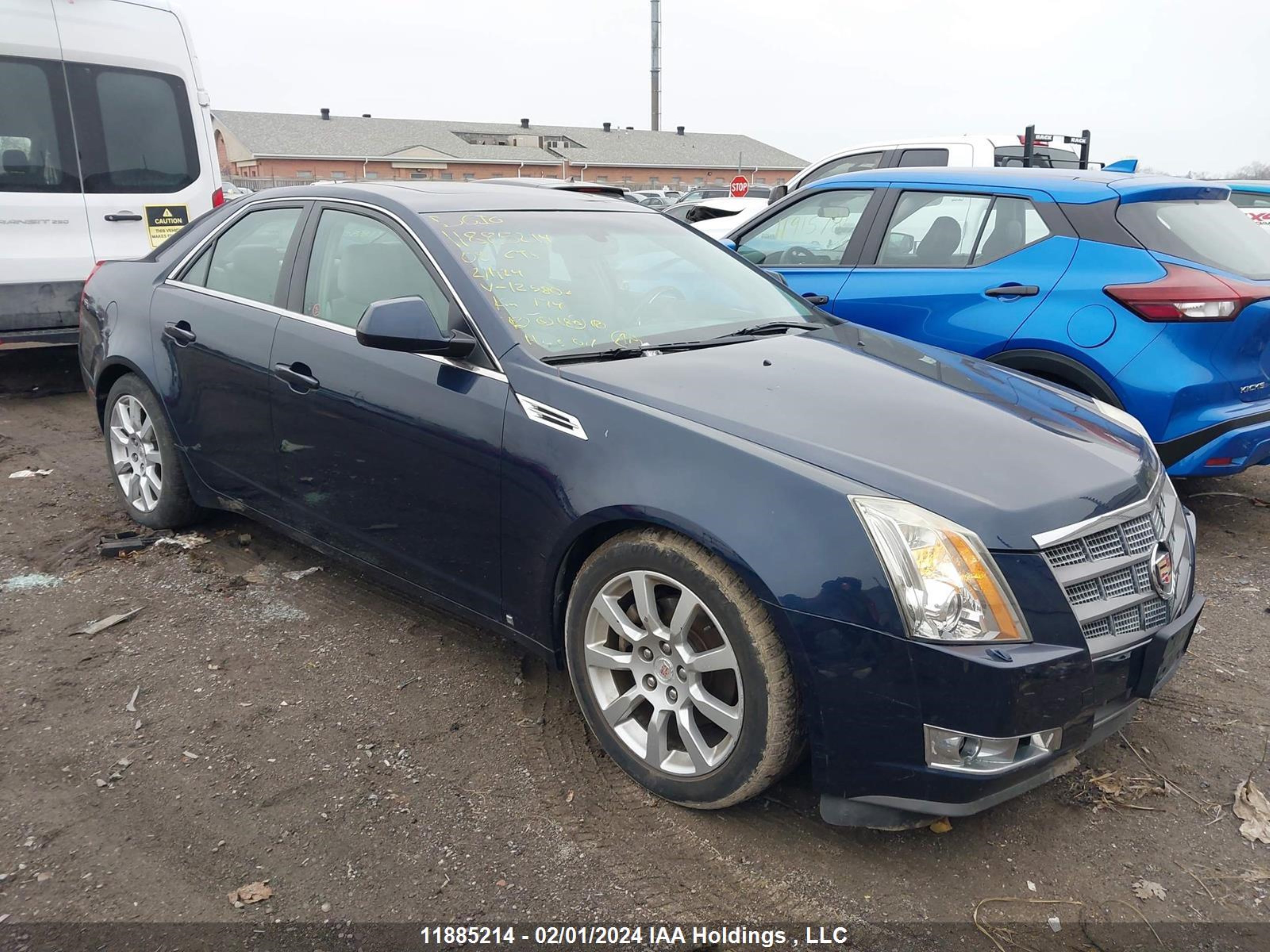 CADILLAC CTS 2008 1g6dm577680125802