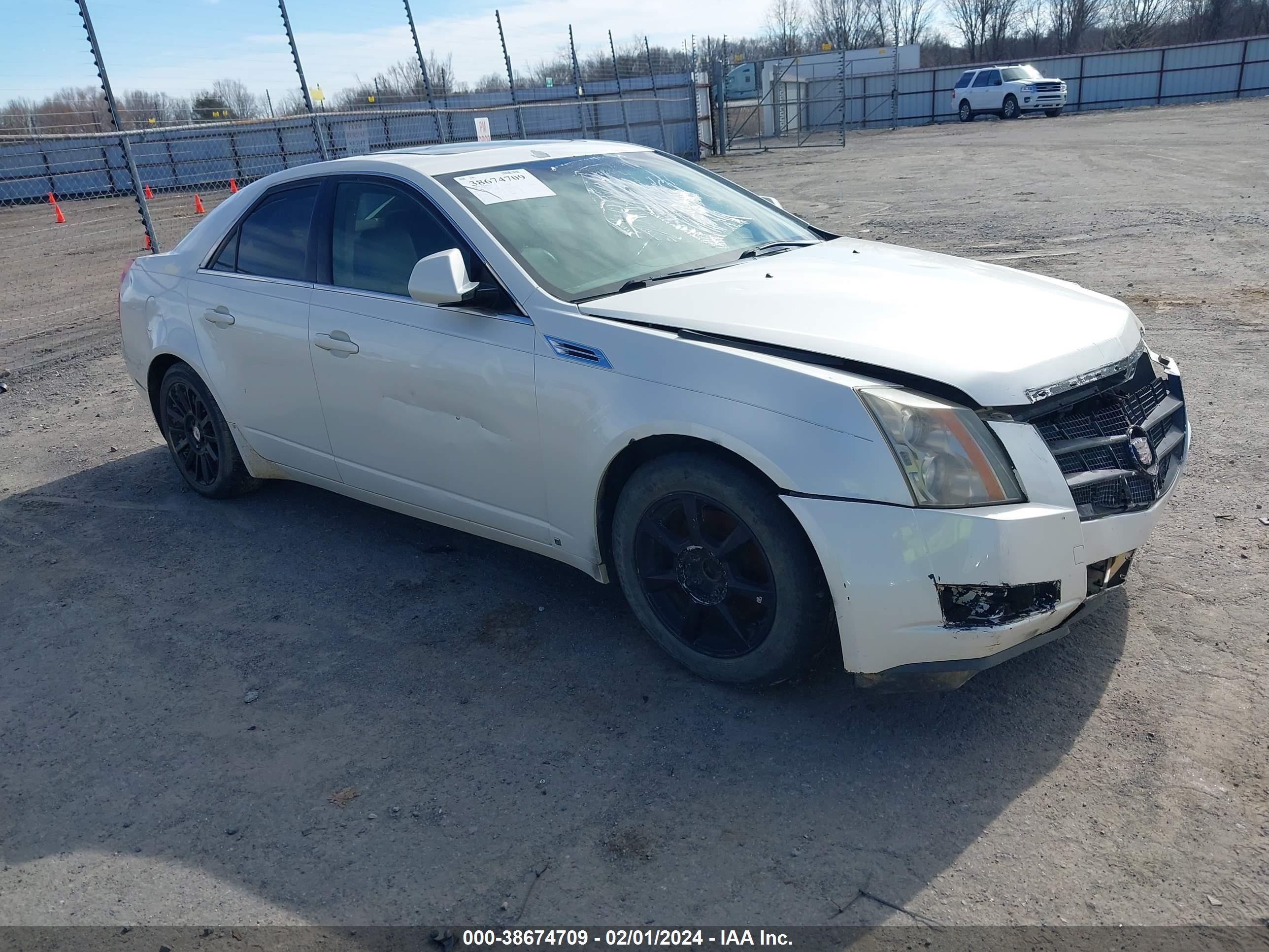 CADILLAC CTS 2008 1g6dm577780127011