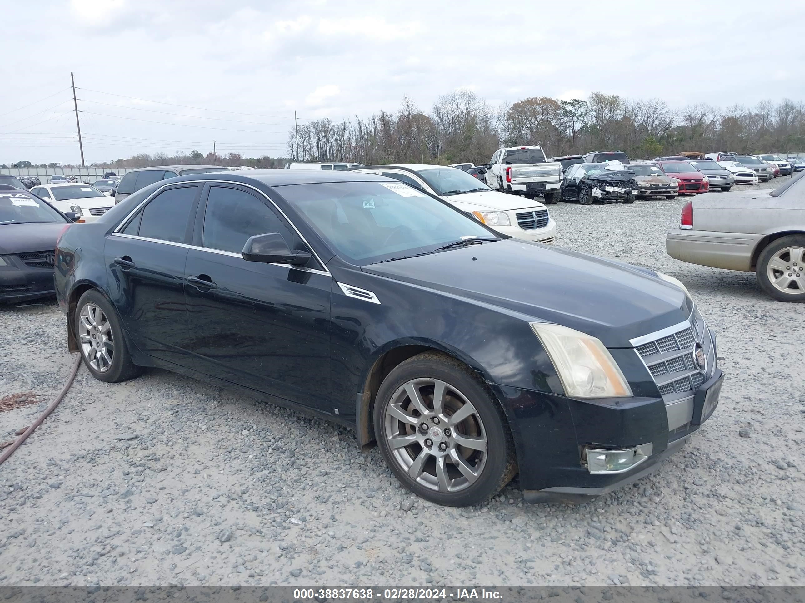 CADILLAC CTS 2008 1g6dm577980106628