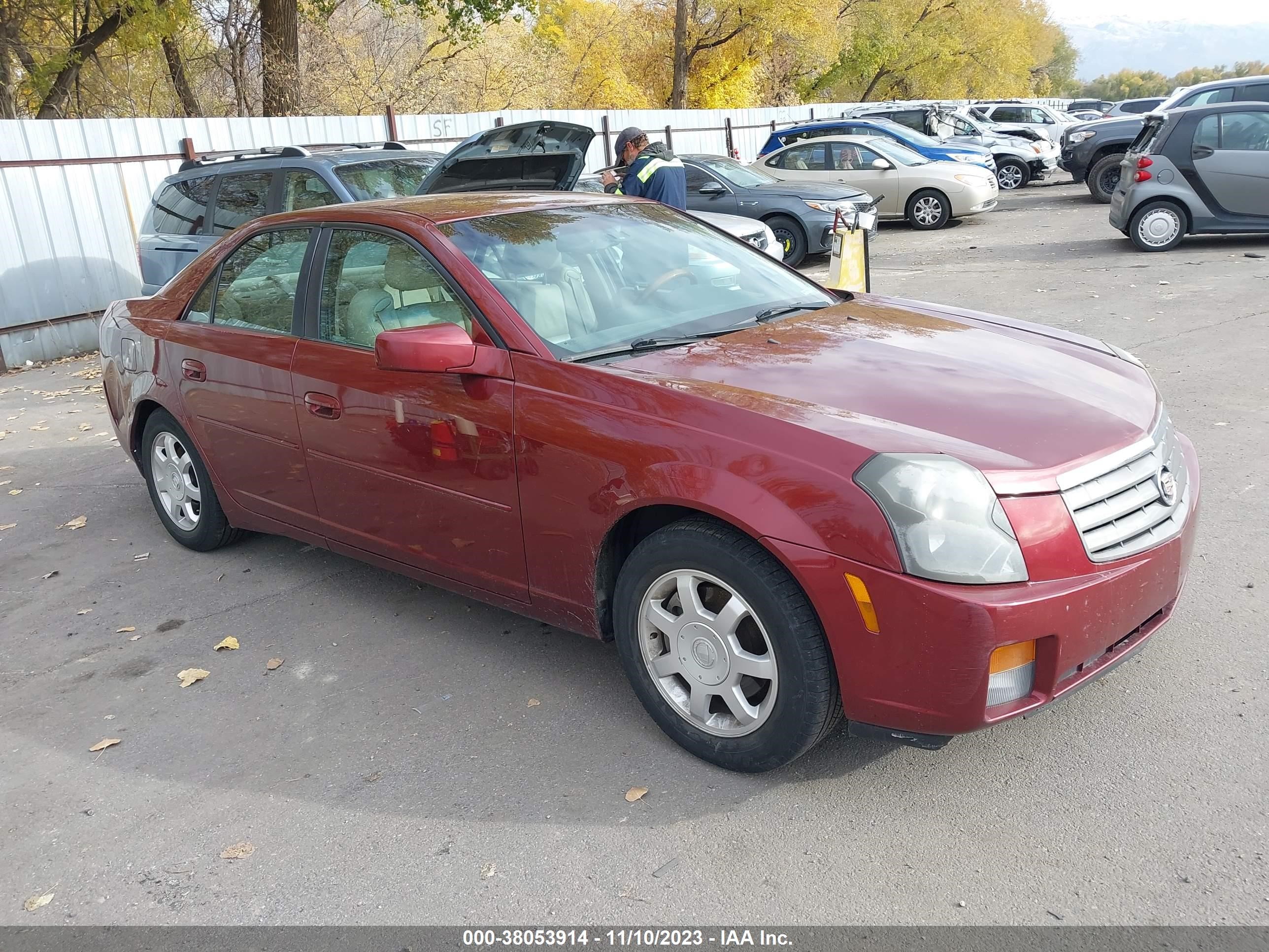 CADILLAC CTS 2003 1g6dm57n530150536