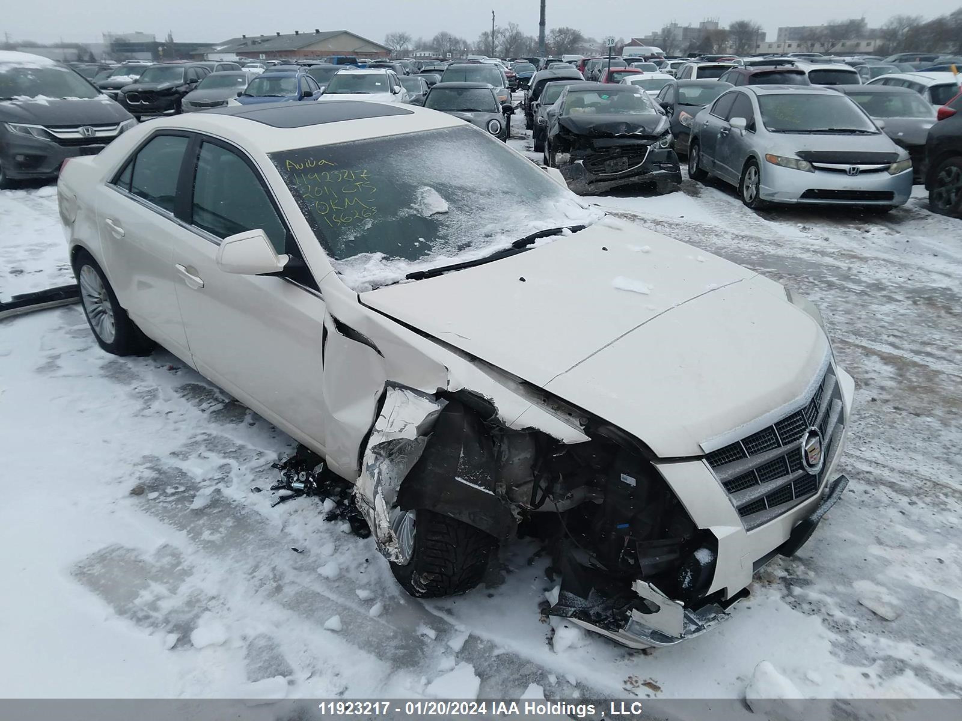 CADILLAC CTS 2011 1g6dm5eyxb0156263