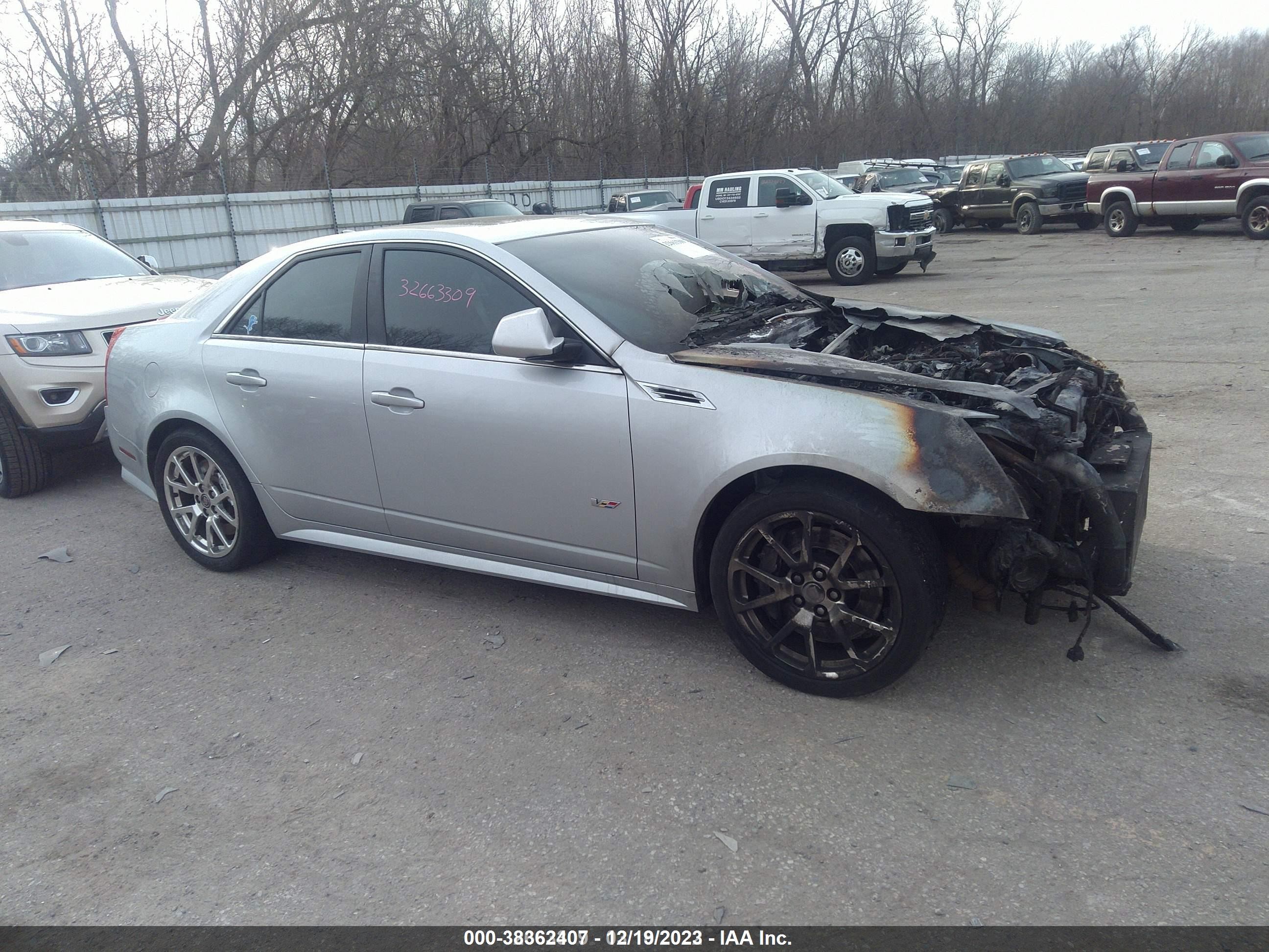 CADILLAC CTS-V 2009 1g6dn57p090161497