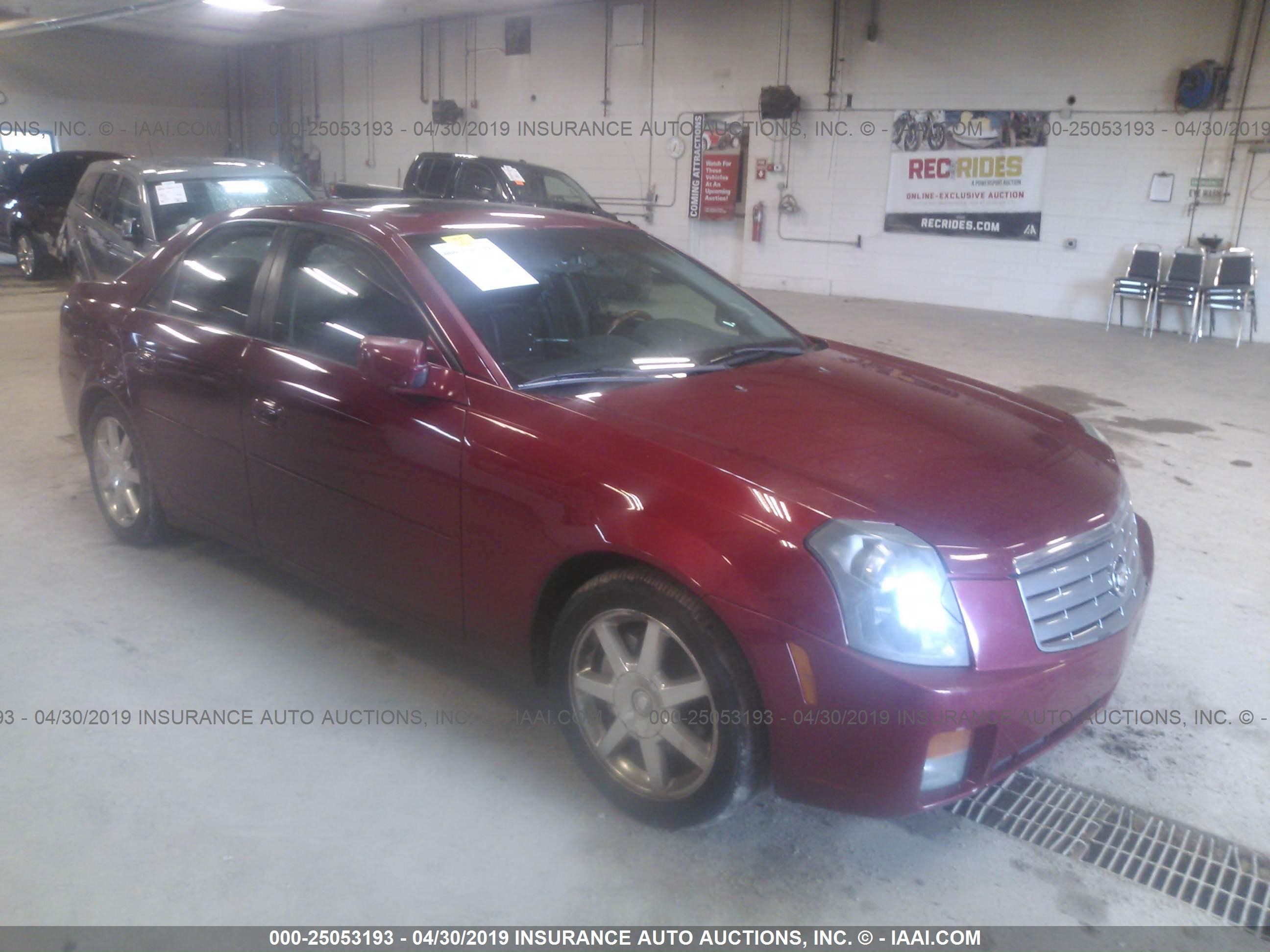 CADILLAC CTS 2005 1g6dp567650125979